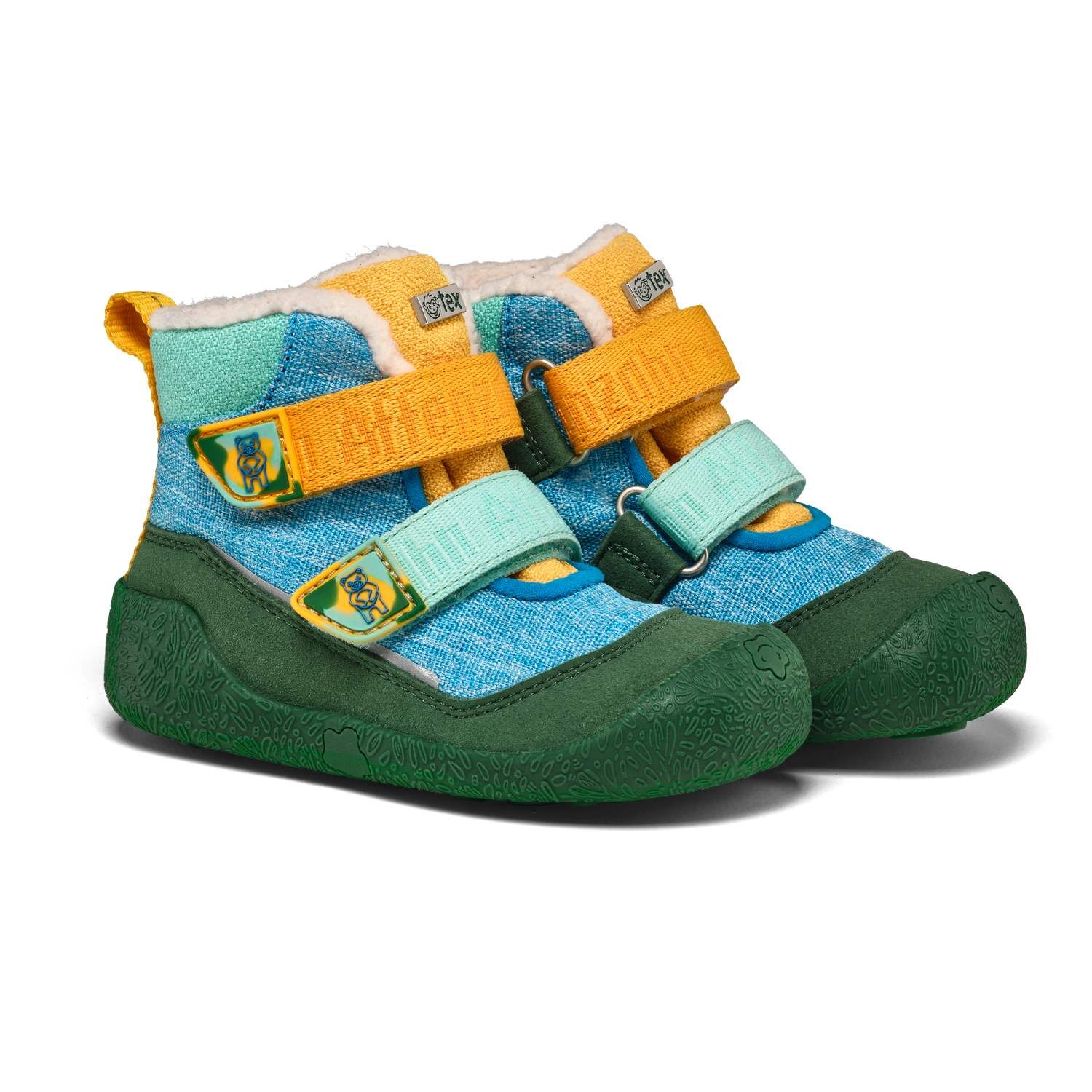 Affenzahn Lauflerner Winterstiefel Vegan Snuggy Kreativ Bär Größe 21