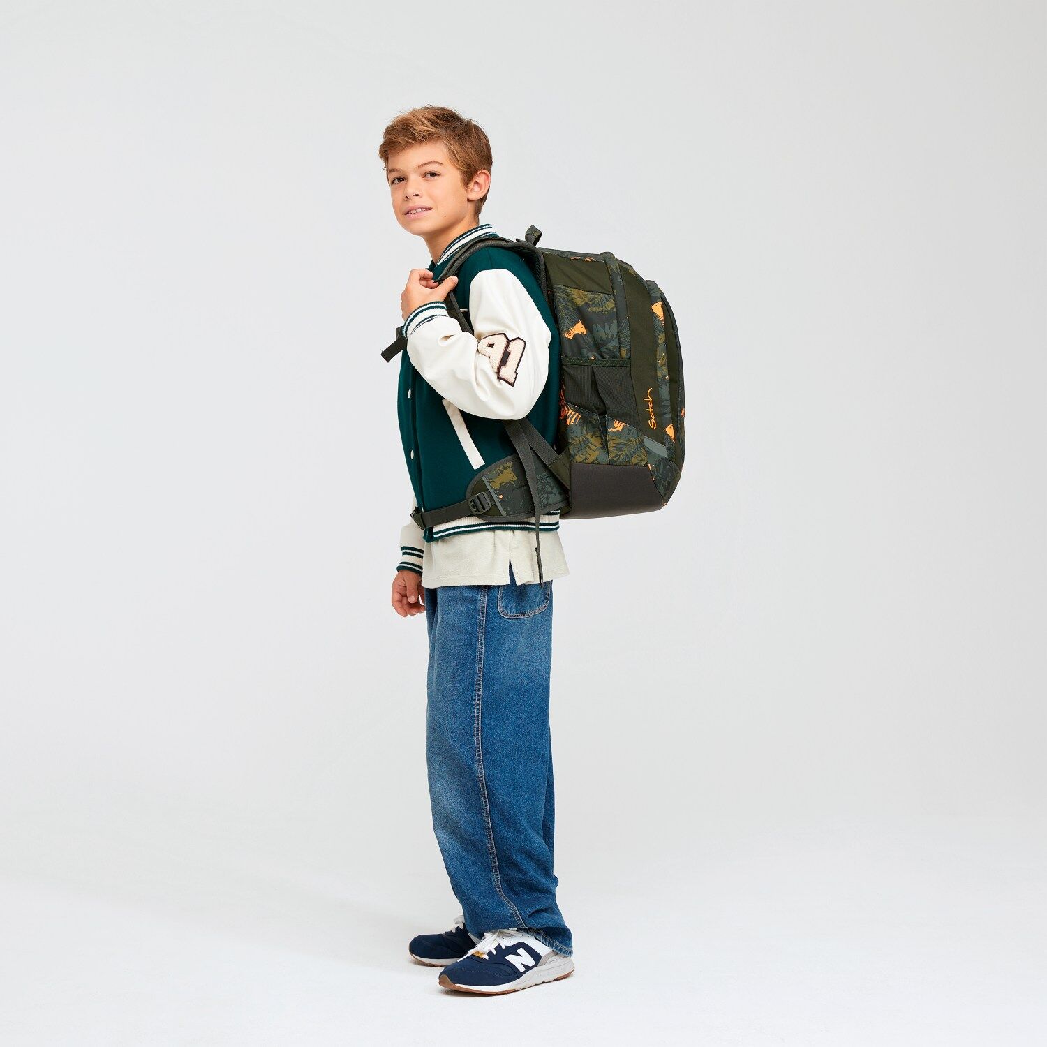 Satch Air Schulrucksack Jurassic Jungle