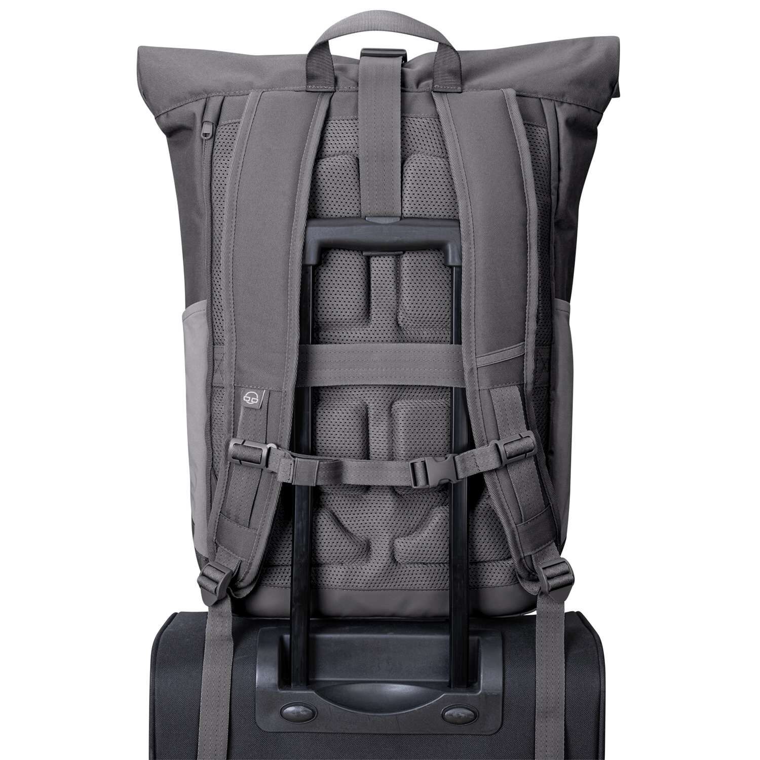Johnny Urban Rolltop Rucksack Allen XL Dark Grey