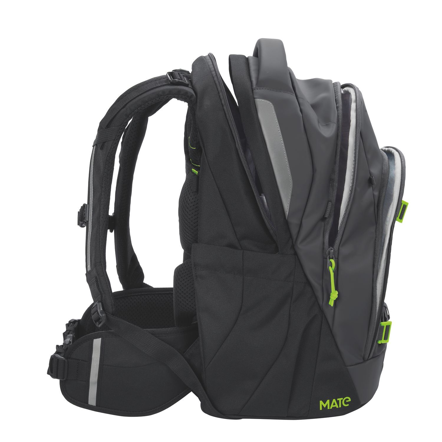 coocazoo Schulrucksack MATE, Tarp Black Thunder