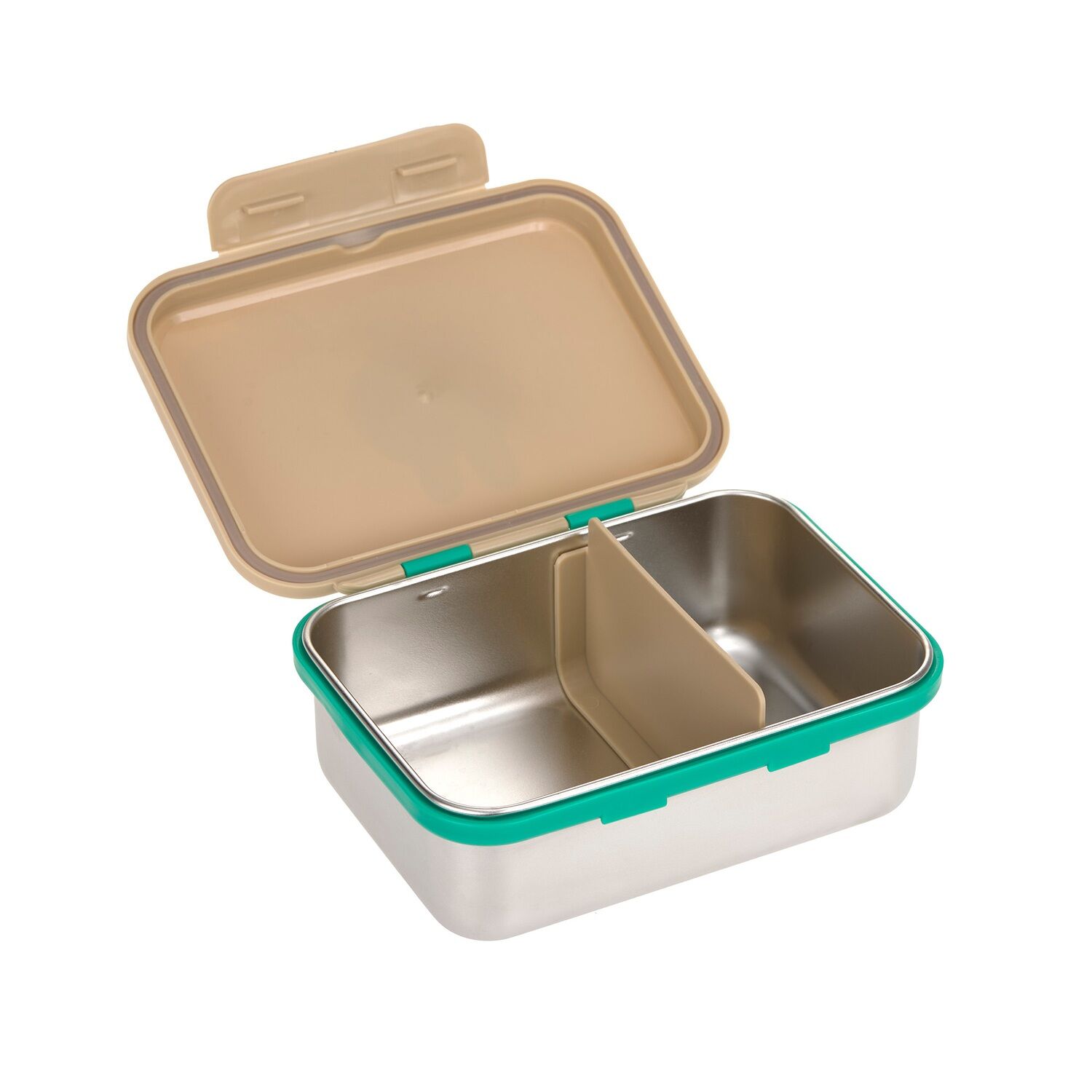 Lässig Brotdose Kinder - Edelstahl Lunchbox, Happy Trails Frog