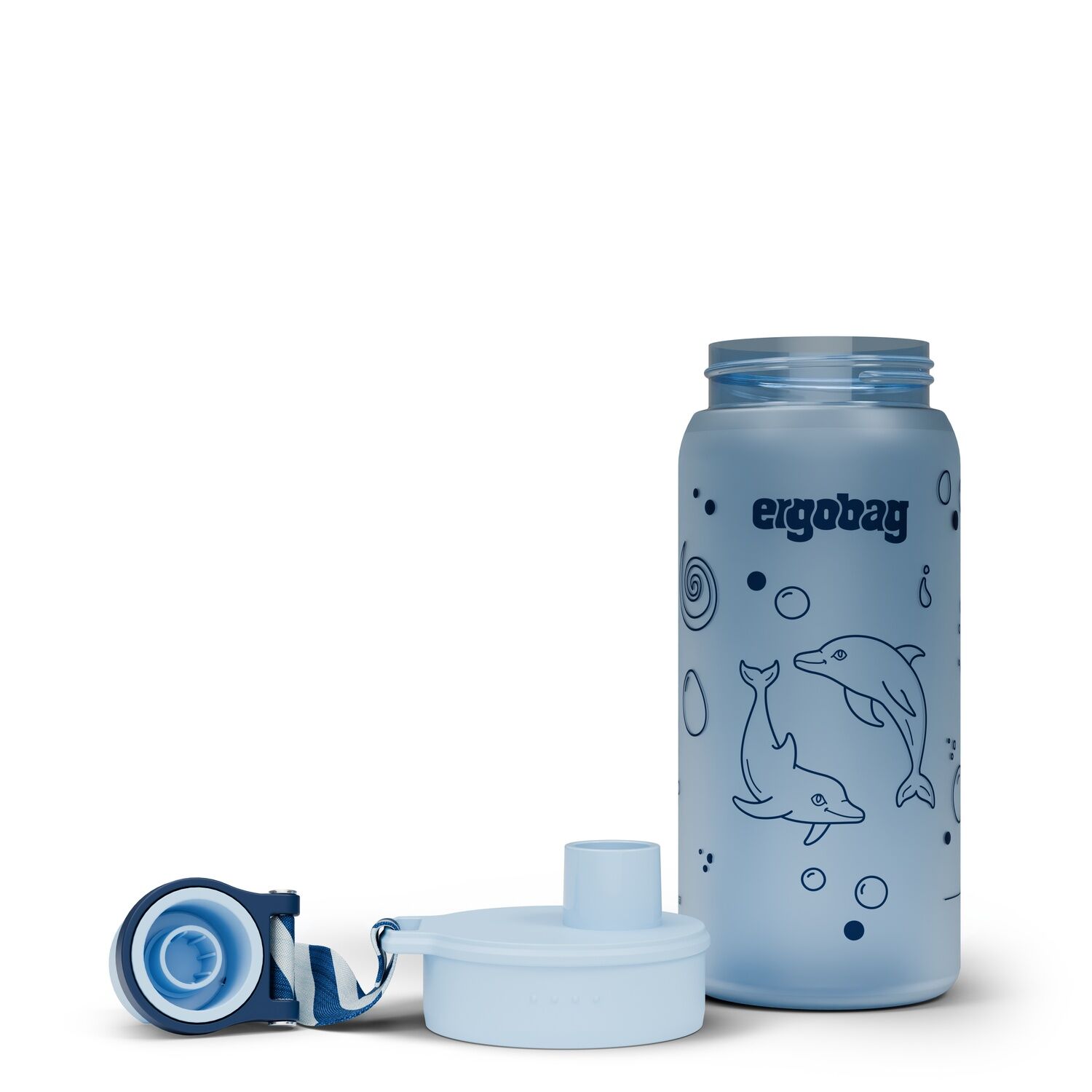 ergobag Trinkflasche Delfin