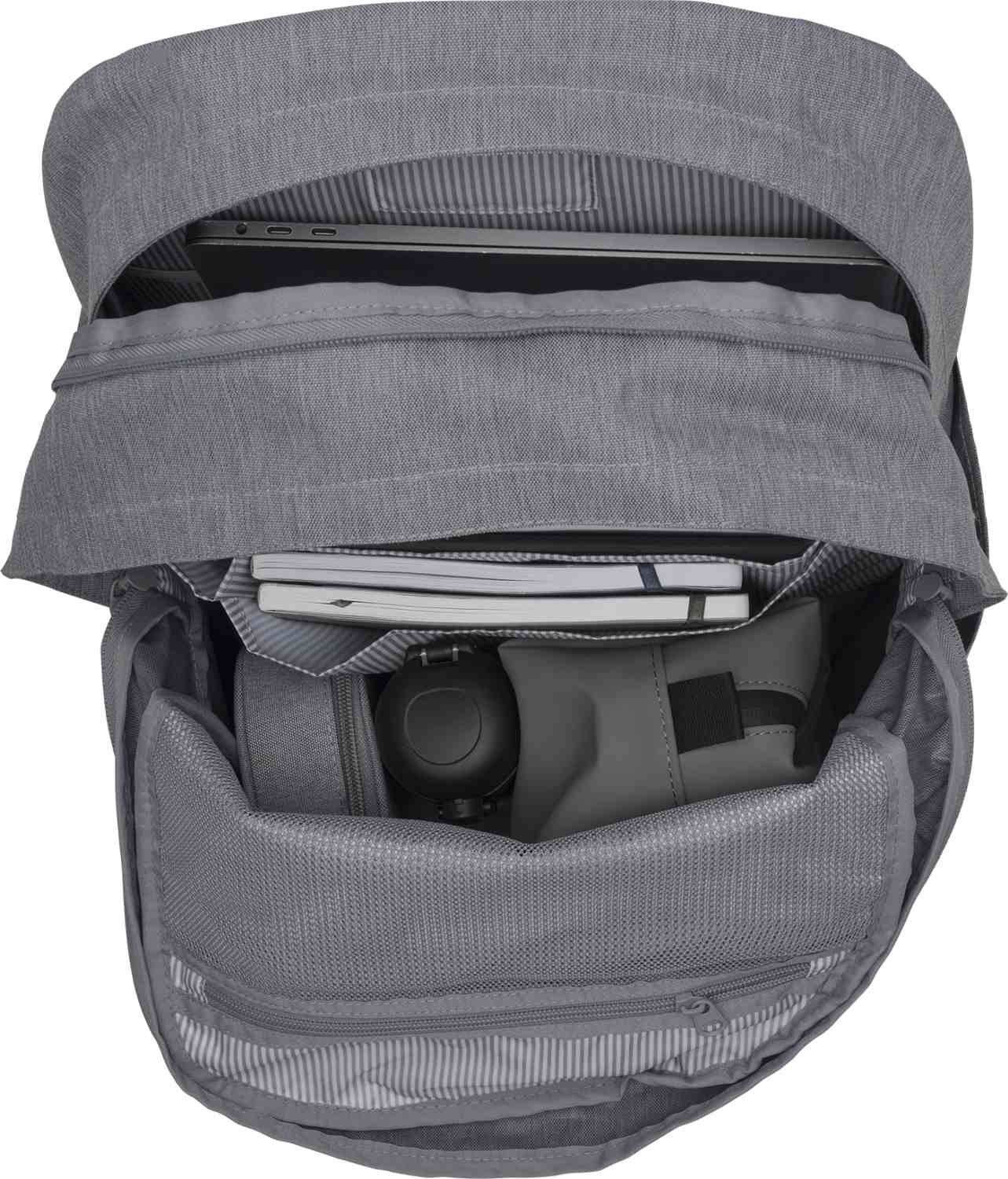 Beckmann Rucksack City Max Grey