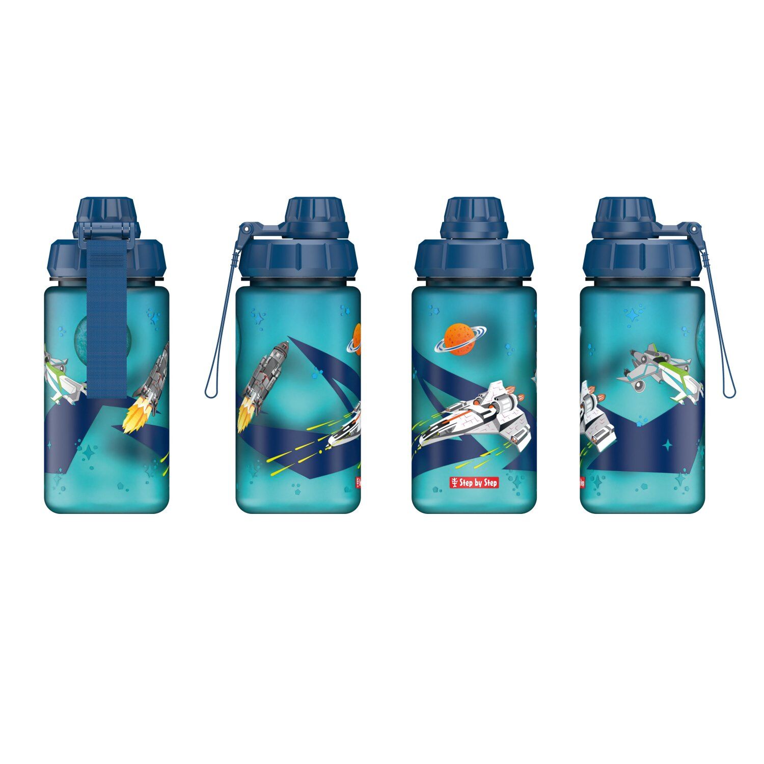 Step by Step Trinkflasche "Starship"