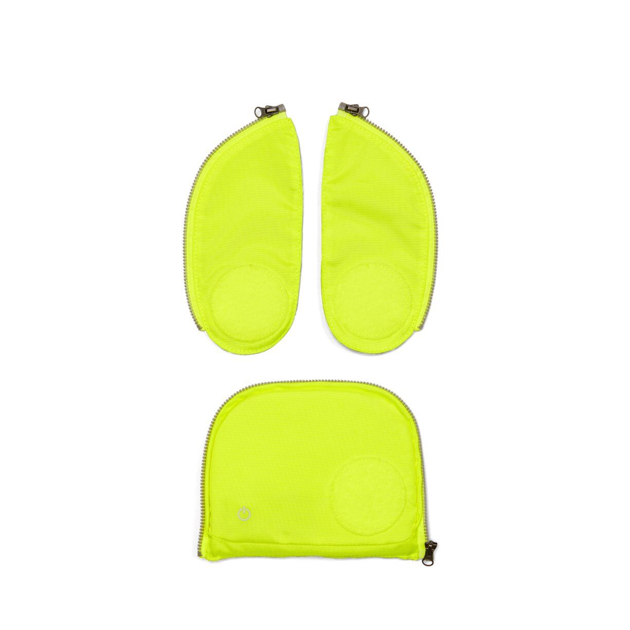 ergobag Fluo LED Zip Set Gelb