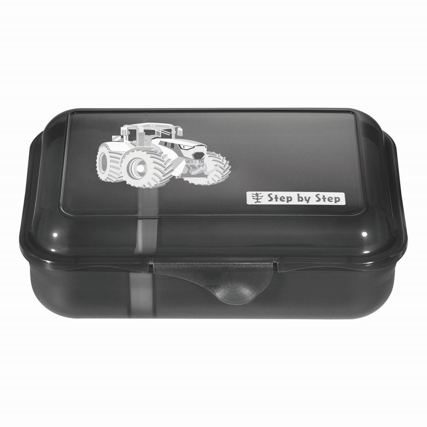 Step by Step Lunchbox "Tractor Freddy", Schwarz