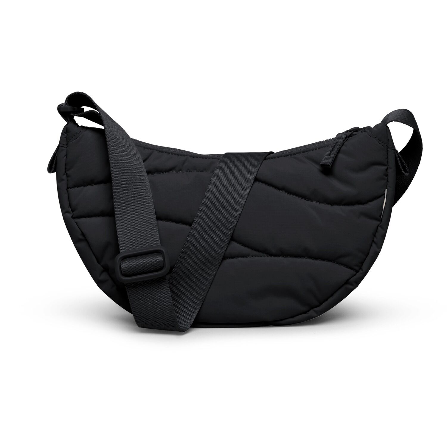 GOT BAG Umhängetasche WAVY PUFFER MOON BAG black