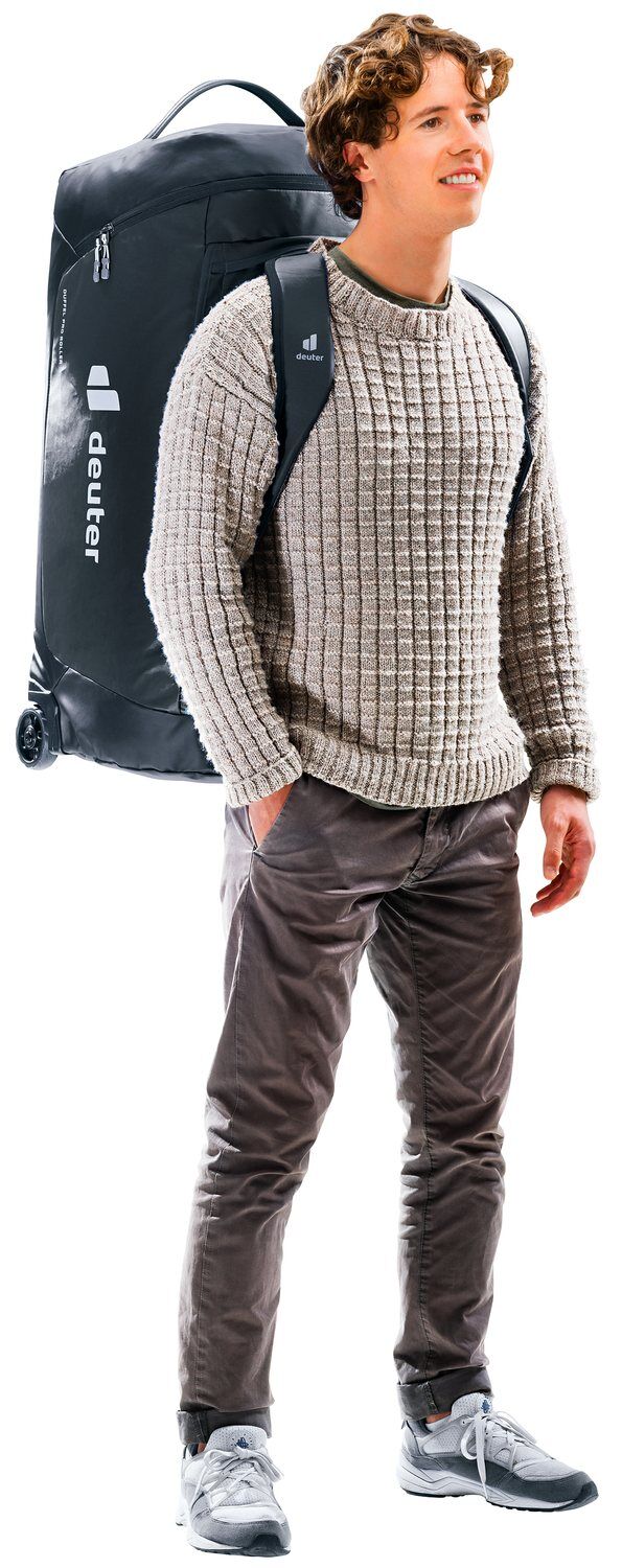 deuter Sporttasche Duffel Pro Roller 90 black