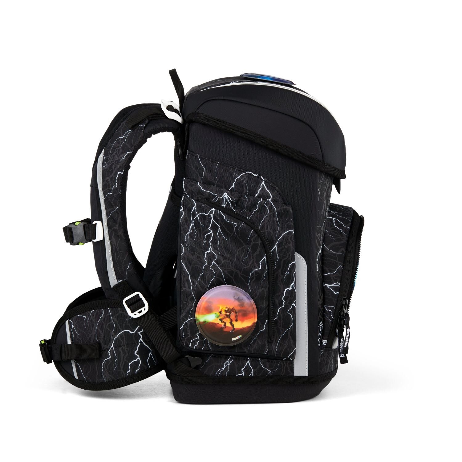 ergobag cubo Schulranzen-Set Super ReflektBär