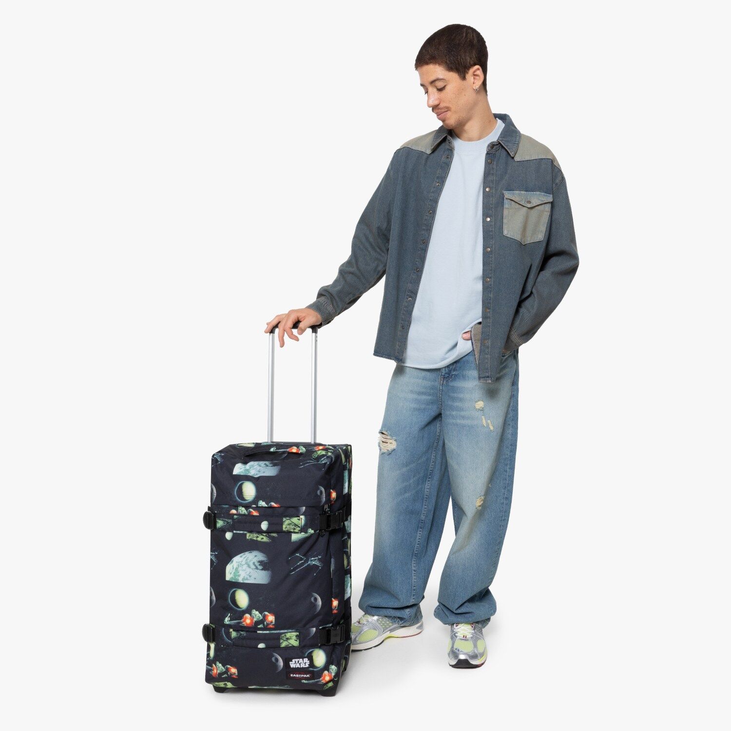 Eastpak Koffer TRANSIT'R M SW GALAXY BLACK