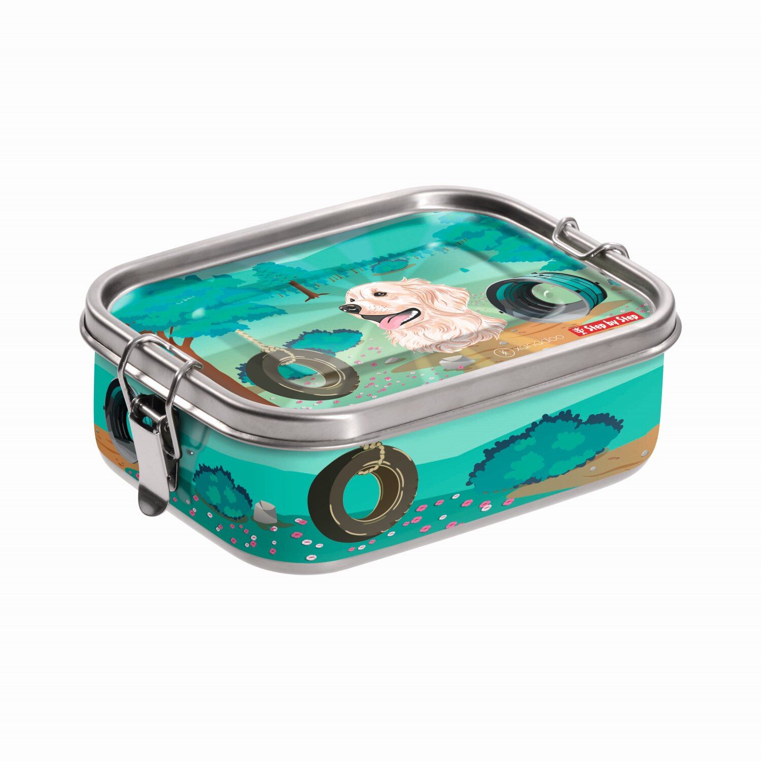 Step by Step Edelstahl-Lunchbox "Dog Basty"