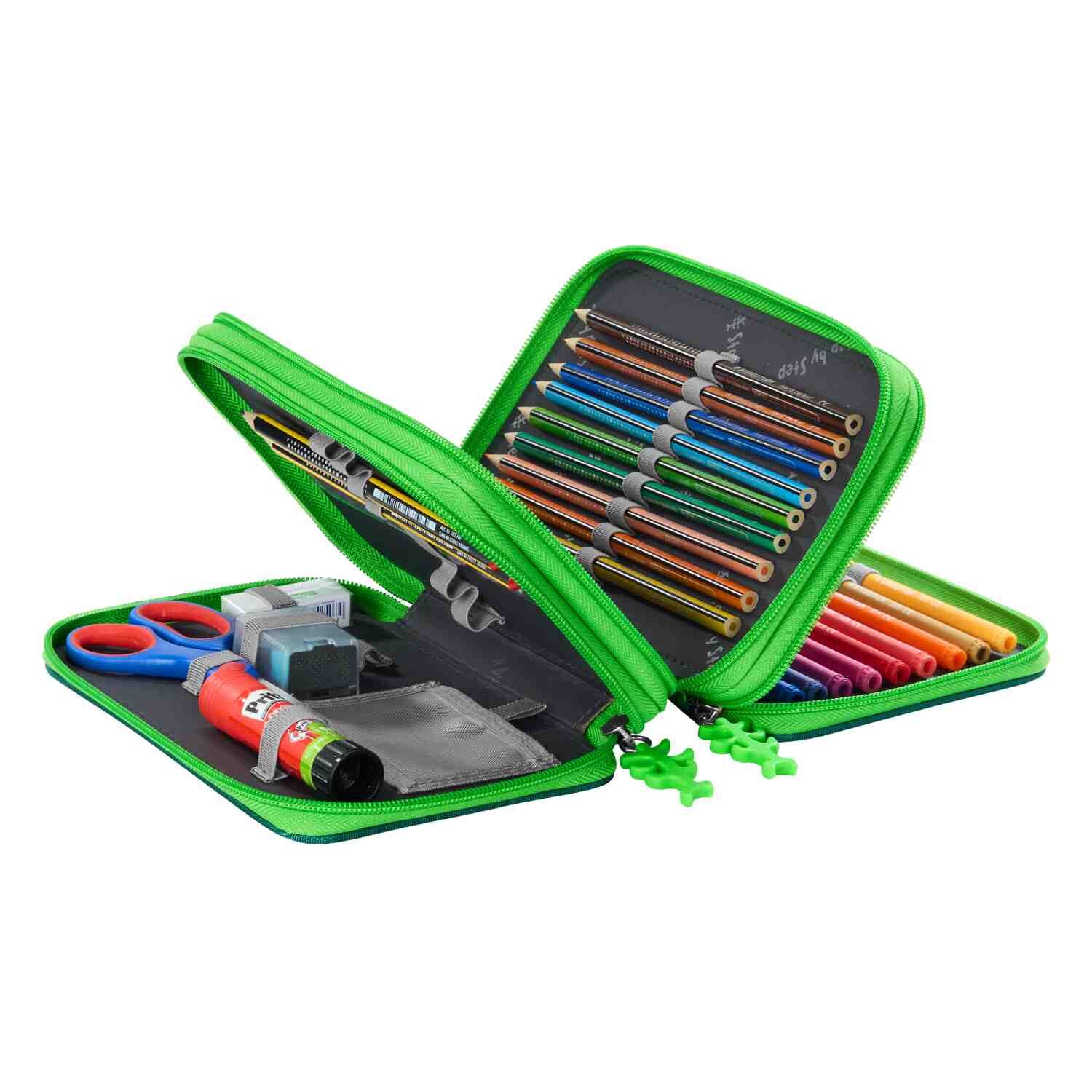 Step by Step XXL Mäppchen "Dino Targo", 3 Fächer