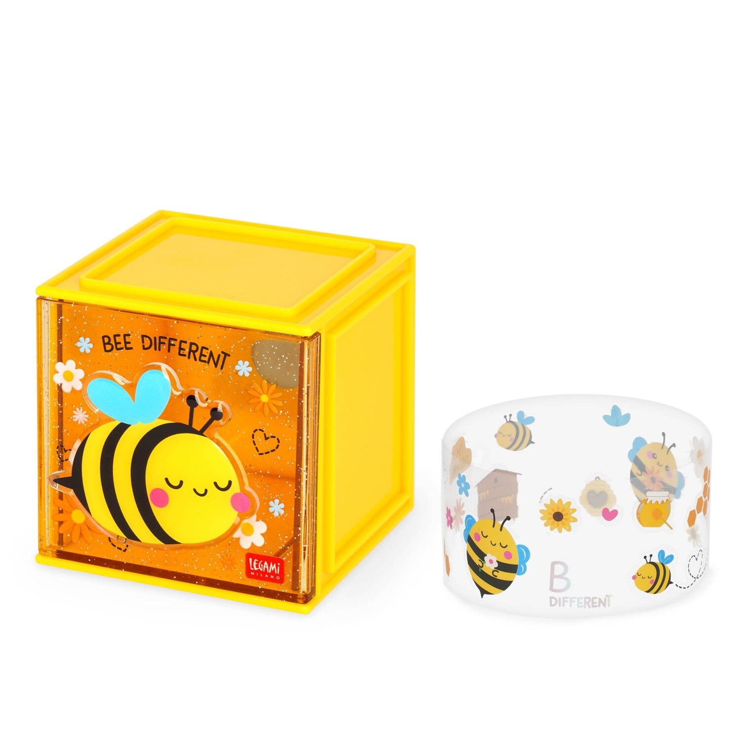 Legami Schreibtisch Organizer - CUTIE CUBE - BEE