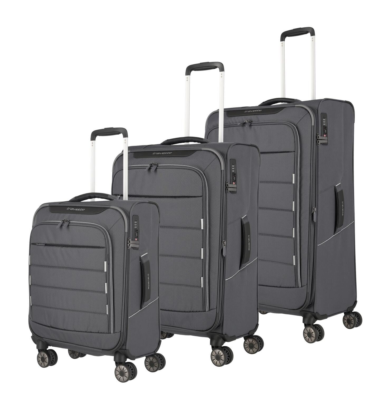 Travelite Koffer SKAII 4w Trolley M, Gipfelgrau