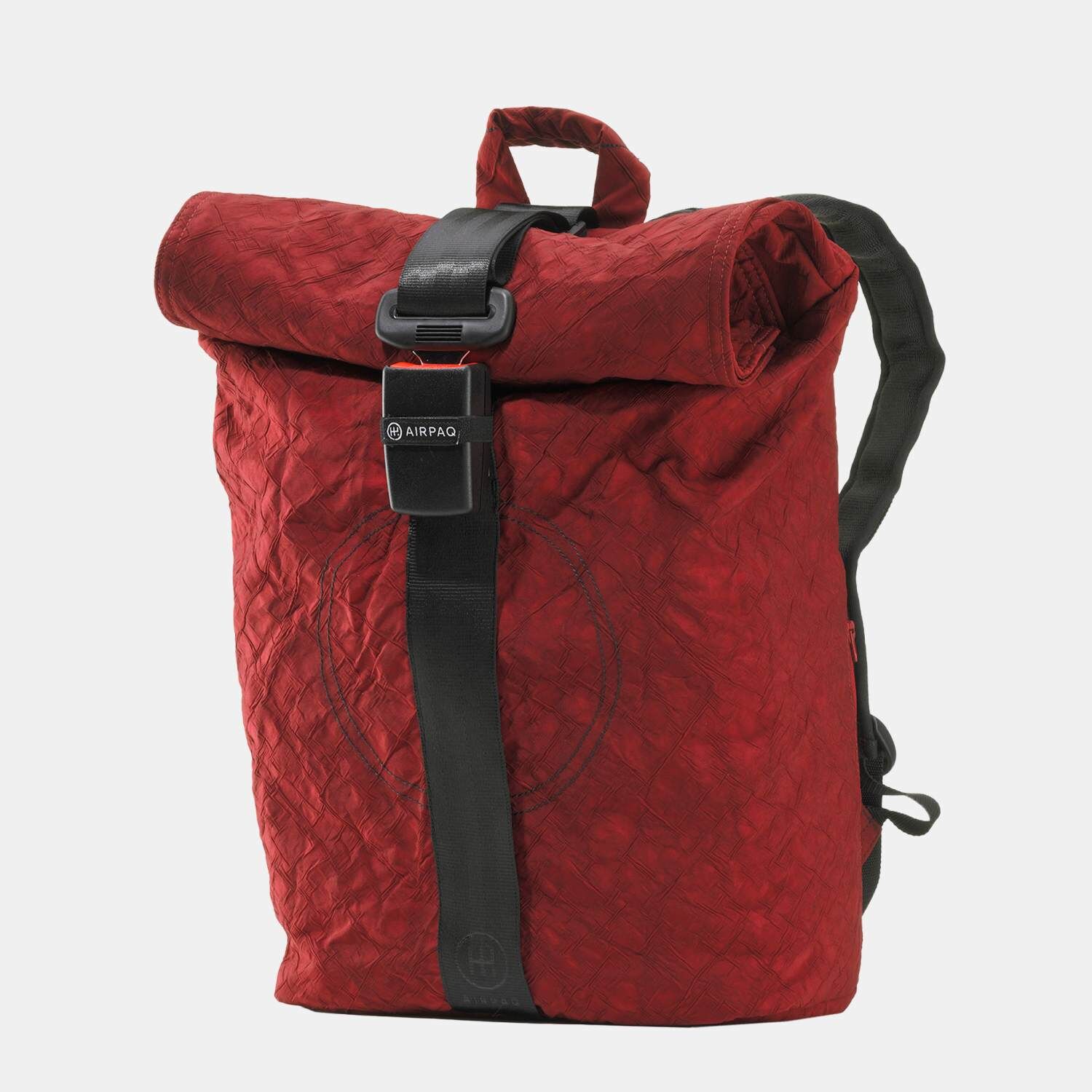 Airpaq Rucksack Rolltop Rot