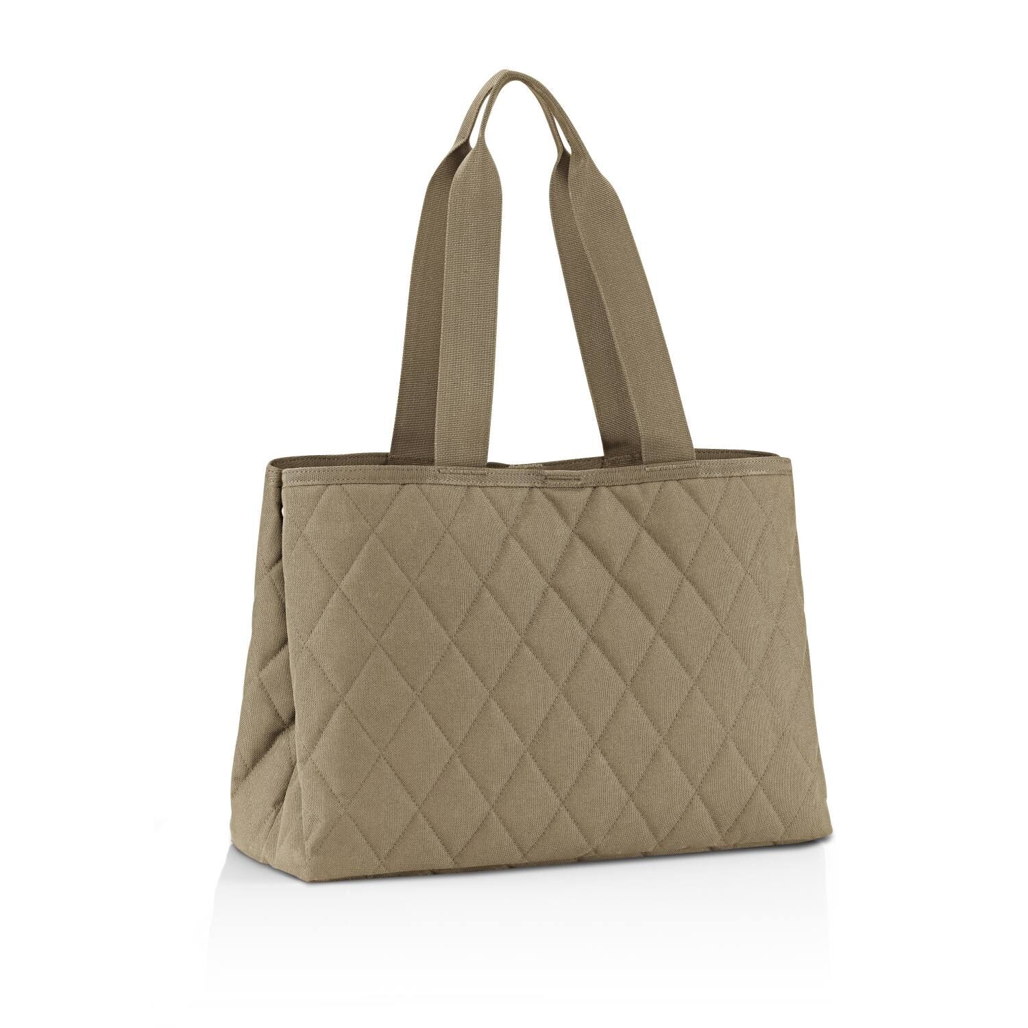 reisenthel classic shopper L rhombus olive