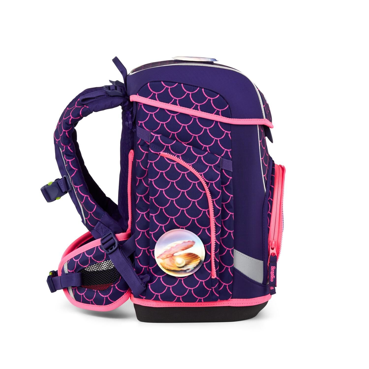 ergobag cubo light Schulranzen-Set PerlentauchBär