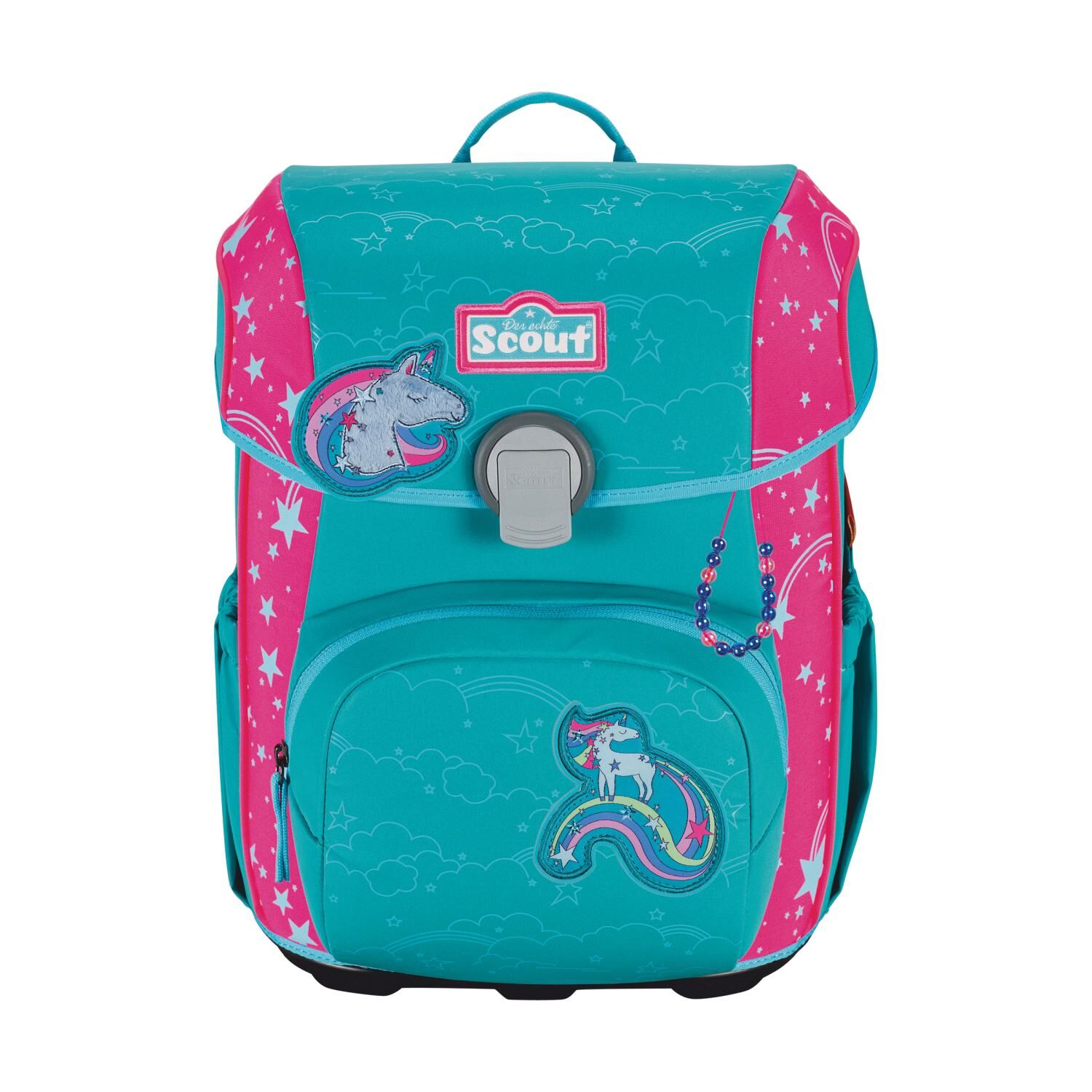 Scout Neo Schulranzen-Set 4 teilig Exklusiv Superflash Extreme Unicorn