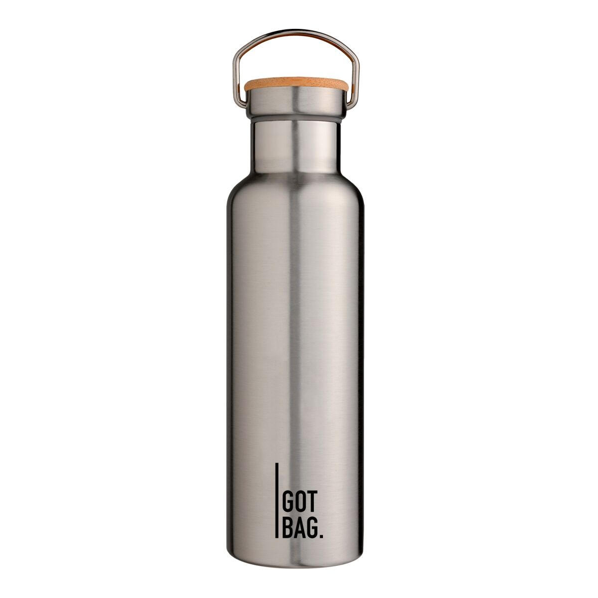 GOT BAG Trinkflasche Bottle silver