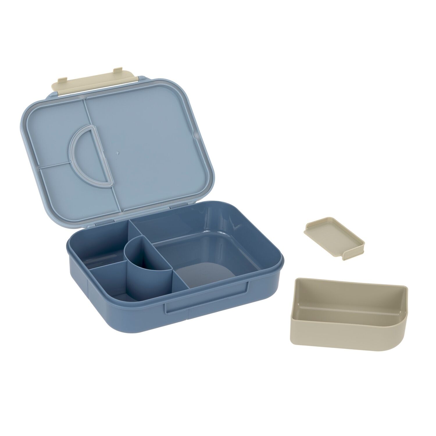 Lässig Brotdose Kinder - Bento Lunchbox Pattern Party, Blau