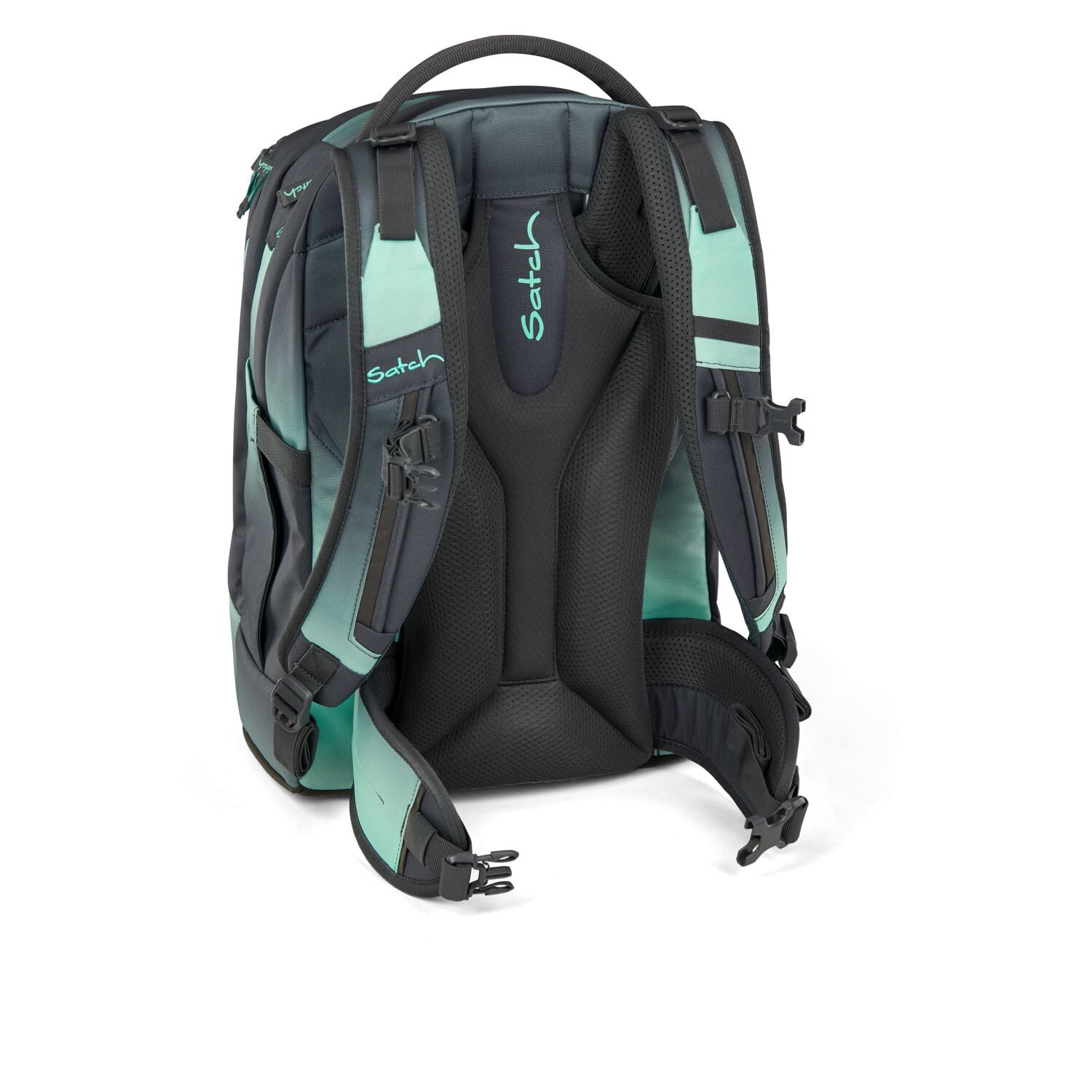 Satch pack Schulrucksack Gradient Mint anthrazit