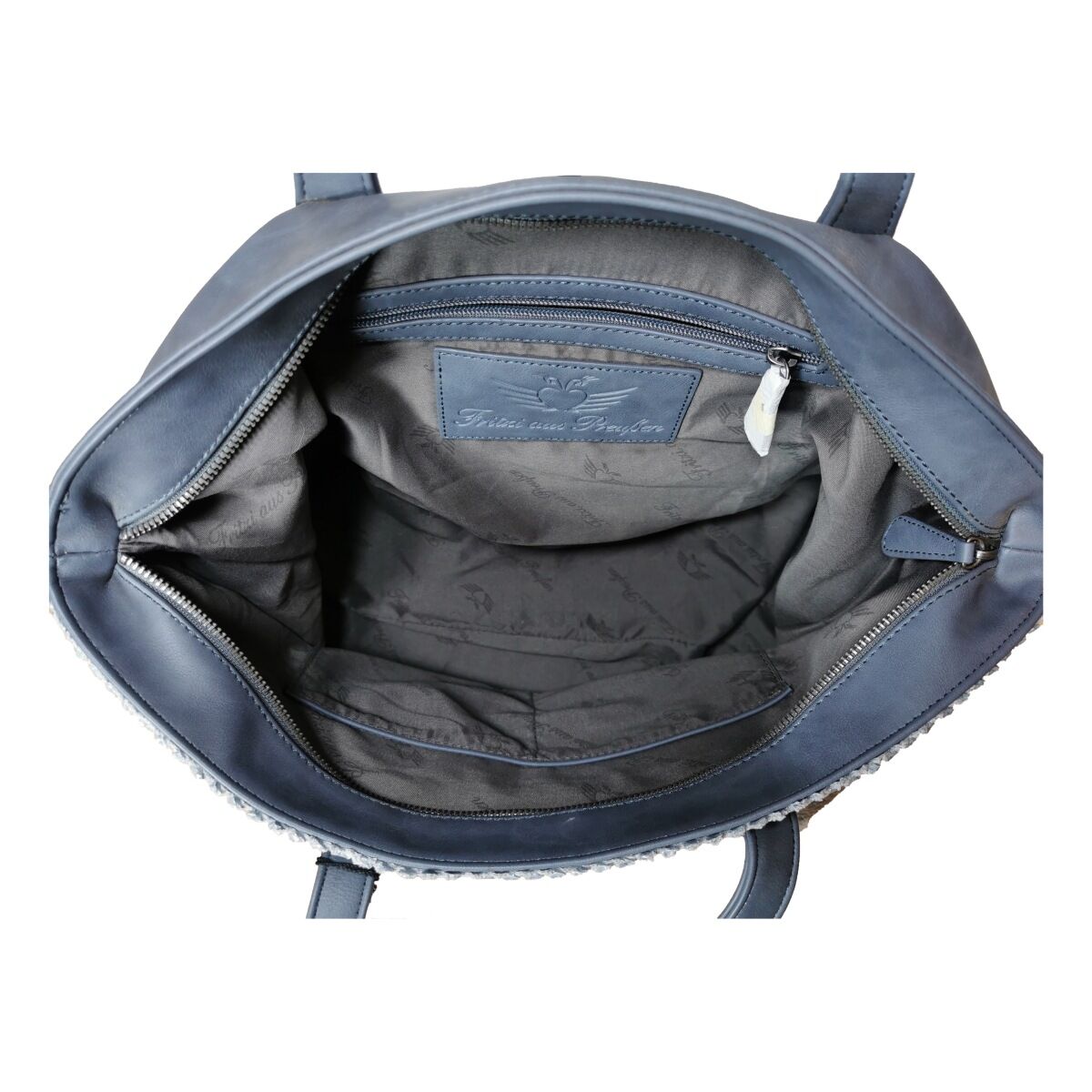 Fritzi aus Preußen Andrina ScalyNubuck Metal Handtasche Shopper