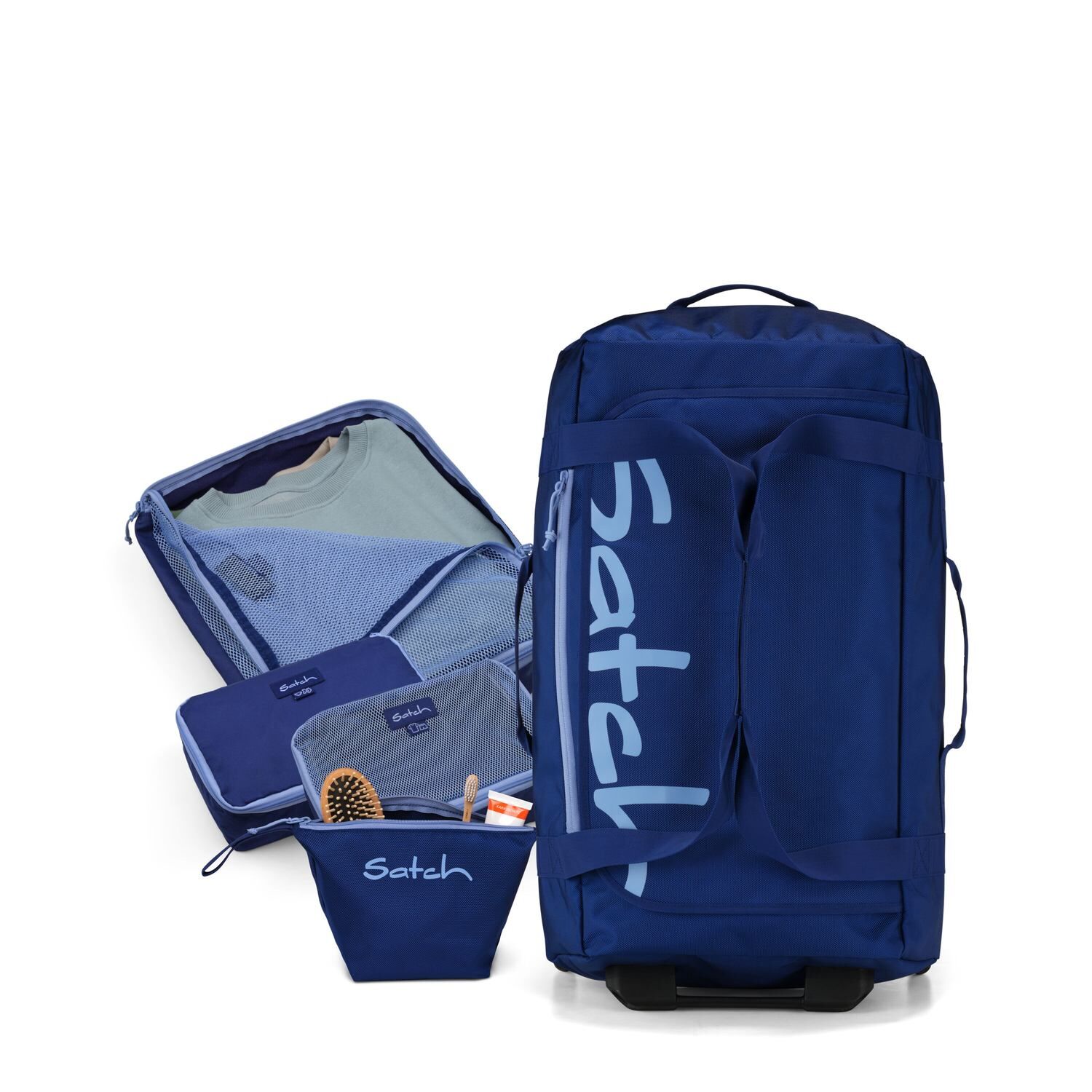 Satch Reisekoffer Jet Blue Set
