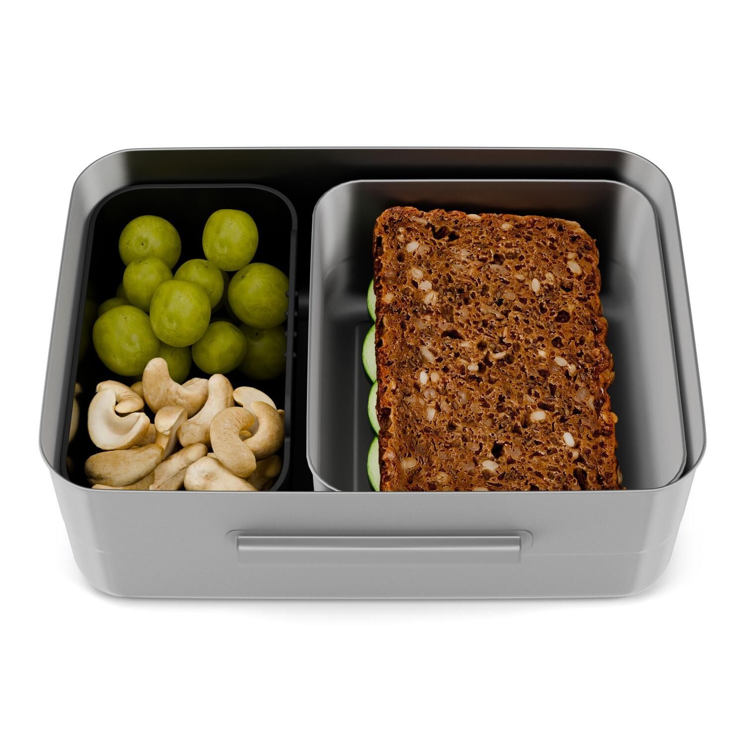 ergobag Edelstahl Brotdose Gewitter