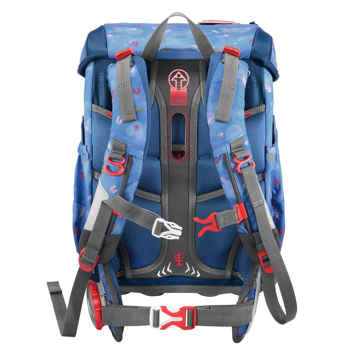 Step by Step CLOUD Spiegelburg Schulranzen-Set, Pferdefreunde "Horse Friends", 5-teilig