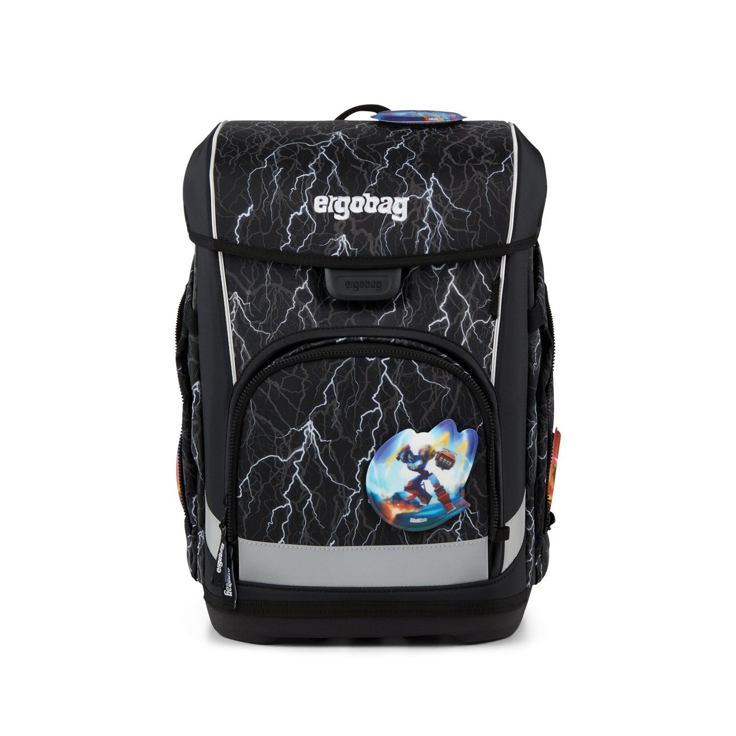 ergobag cubo light Schulranzen-Set Super ReflektBär