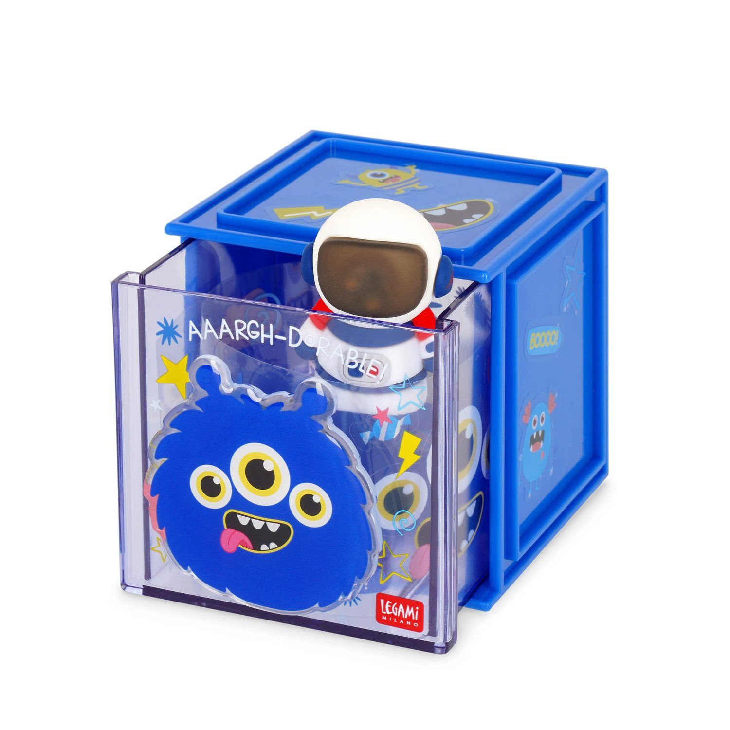 Legami Schreibtisch Organizer - CUTIE CUBE - MONSTER