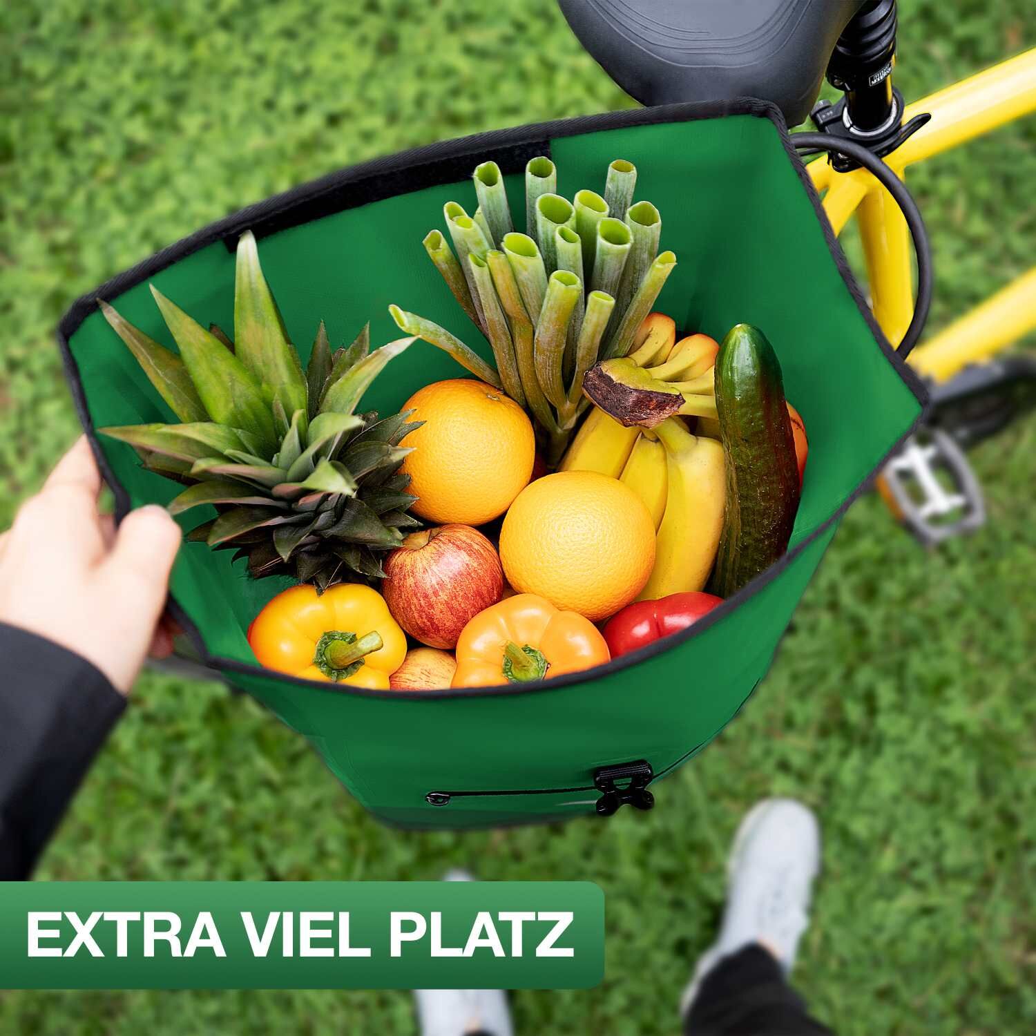 Valkental ValkBasic Fahrradtasche - Grün