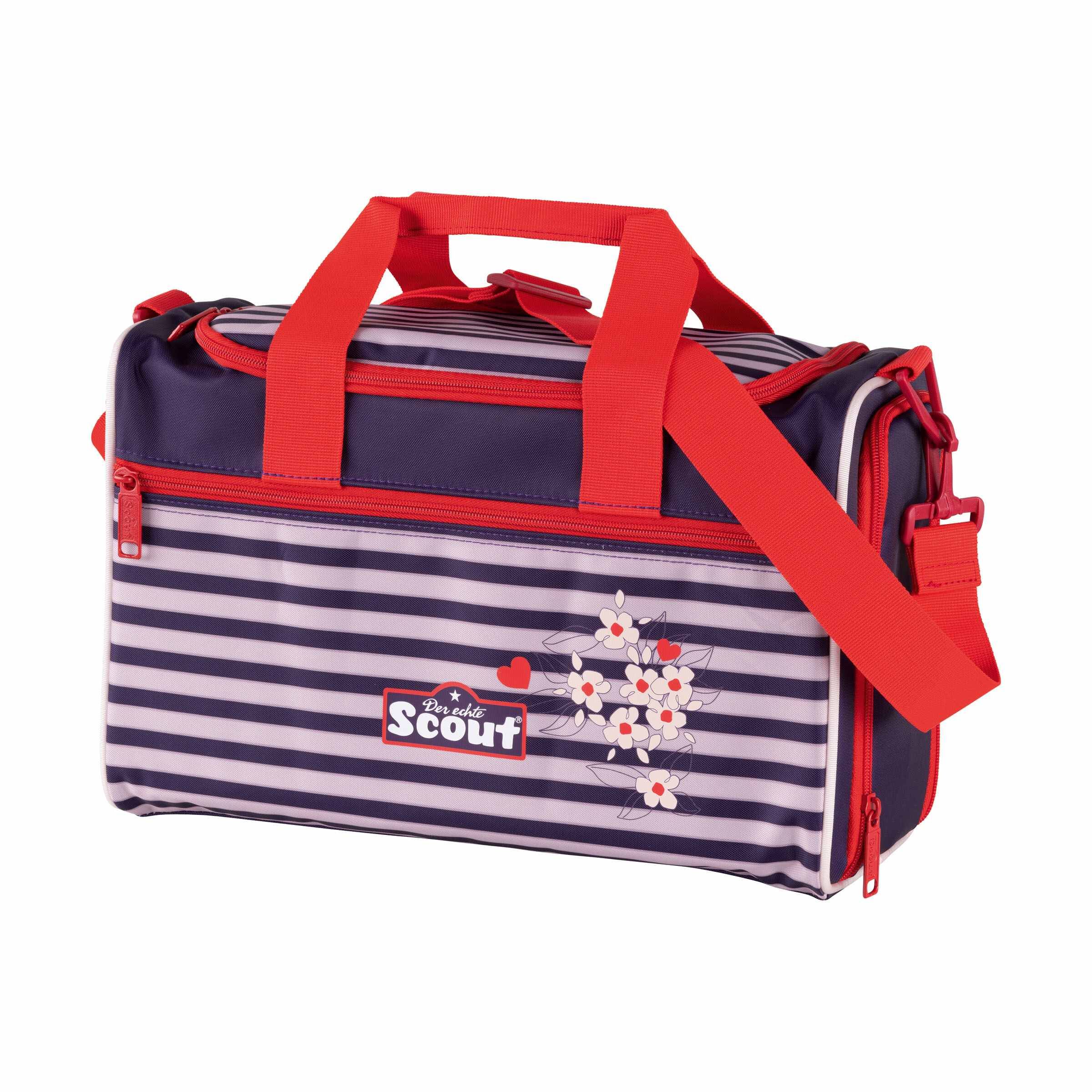 Scout Sunny Schulranzen-Set 4tlg Happy Stripes