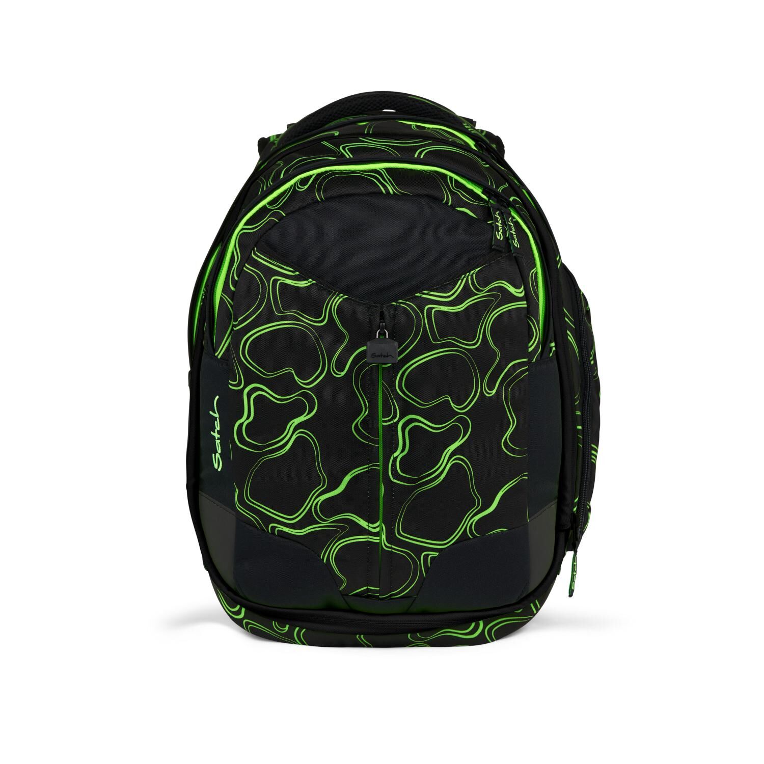 Satch match Schulrucksack Green Supreme