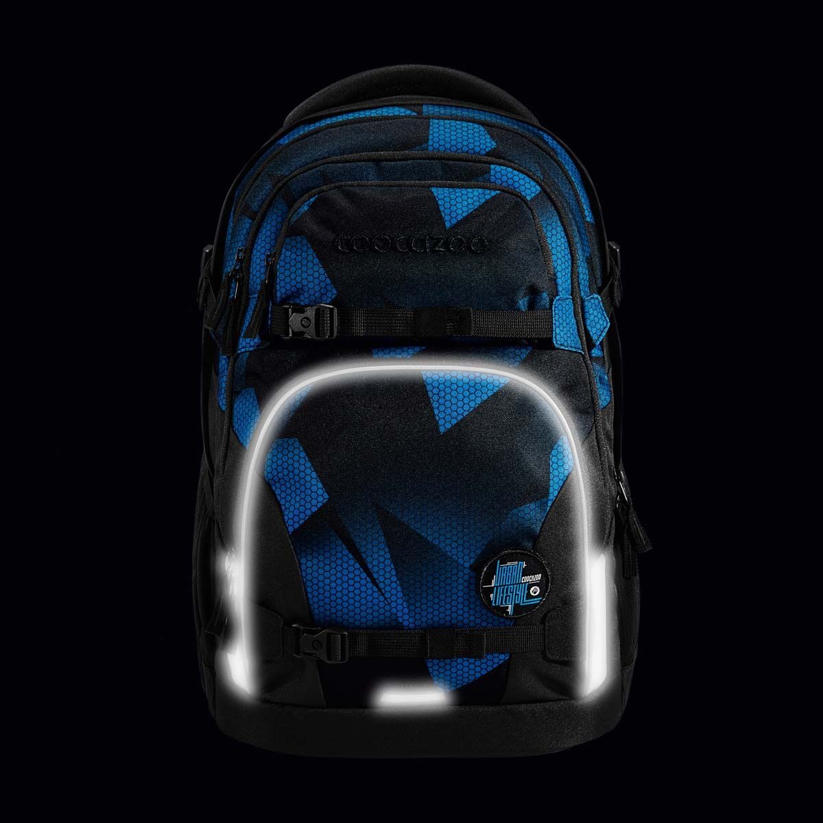 coocazoo Schulrucksack PORTER, Electric Ice