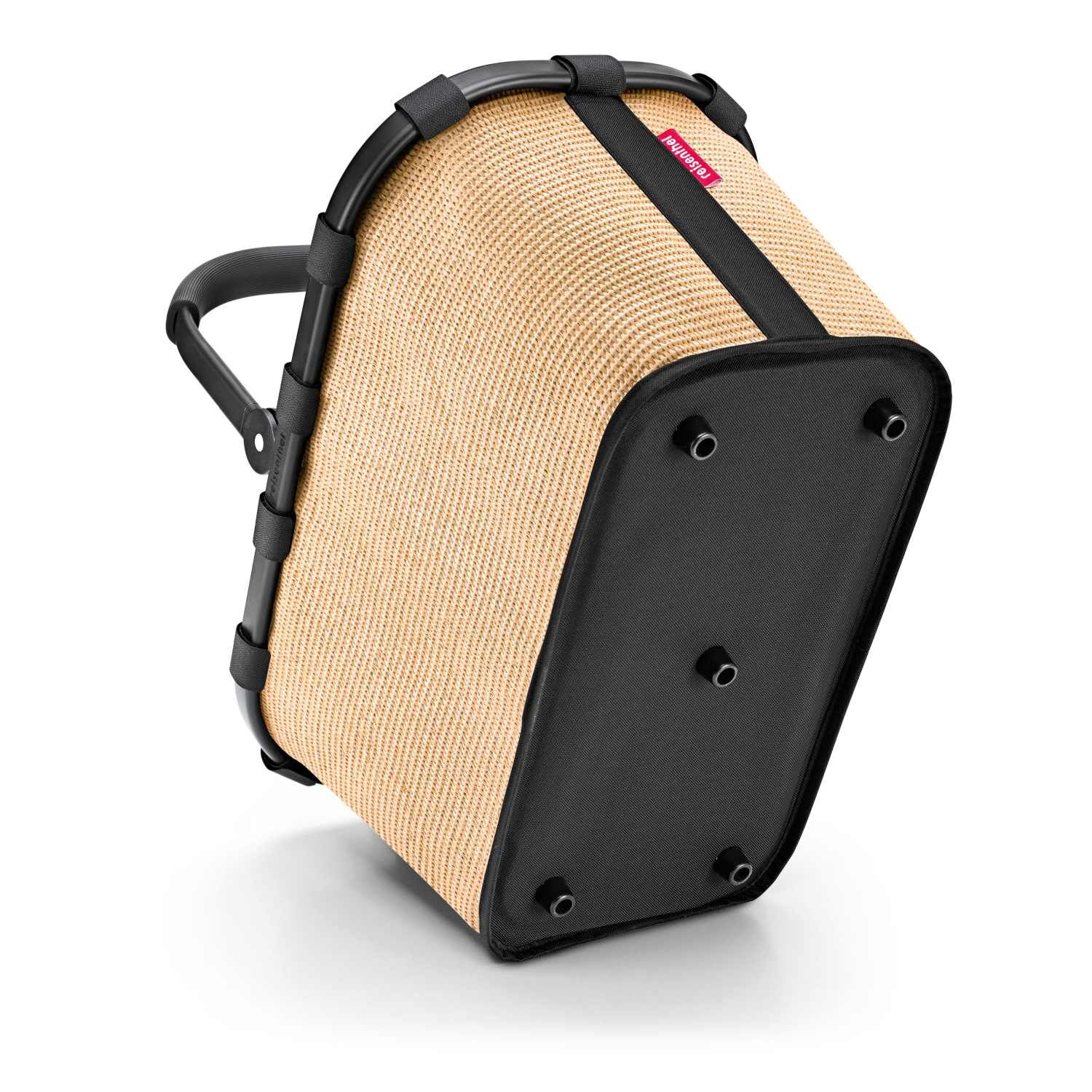 reisenthel carrybag frame raffia black