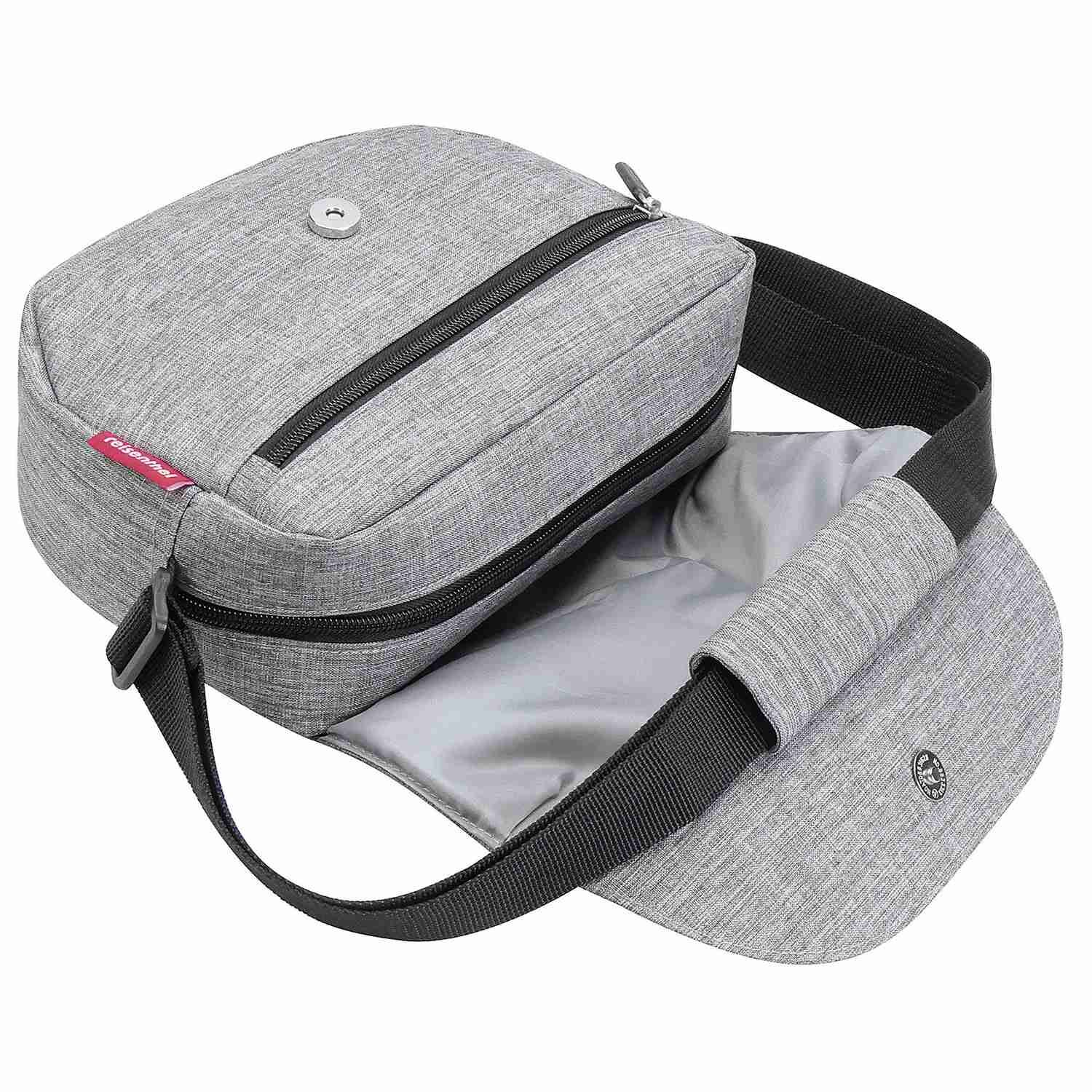 KLICKfix Lenkertasche FUNBAG twist silver