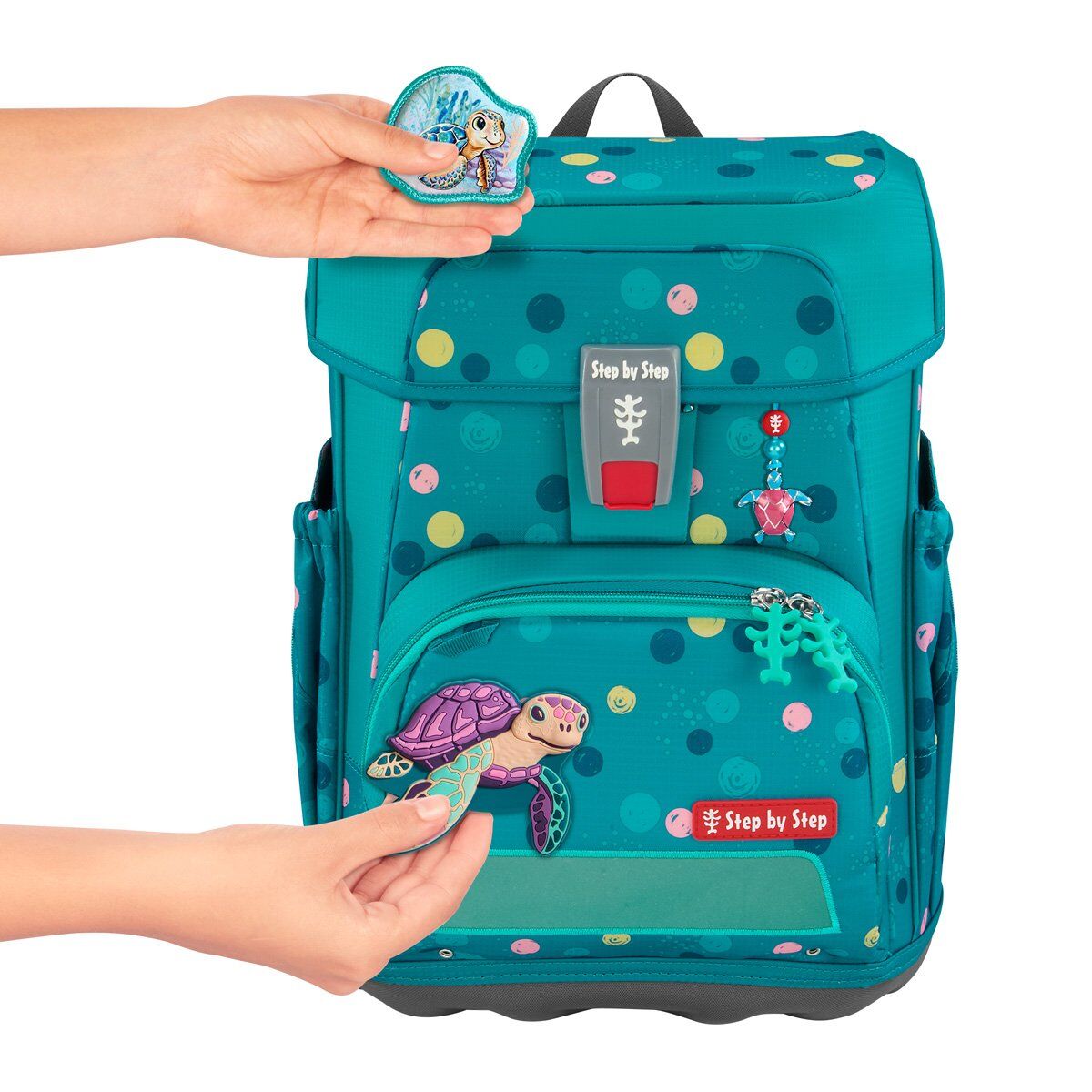 Step by Step CLOUD Schulranzen-Set "Turtle Josie", 5-teilig