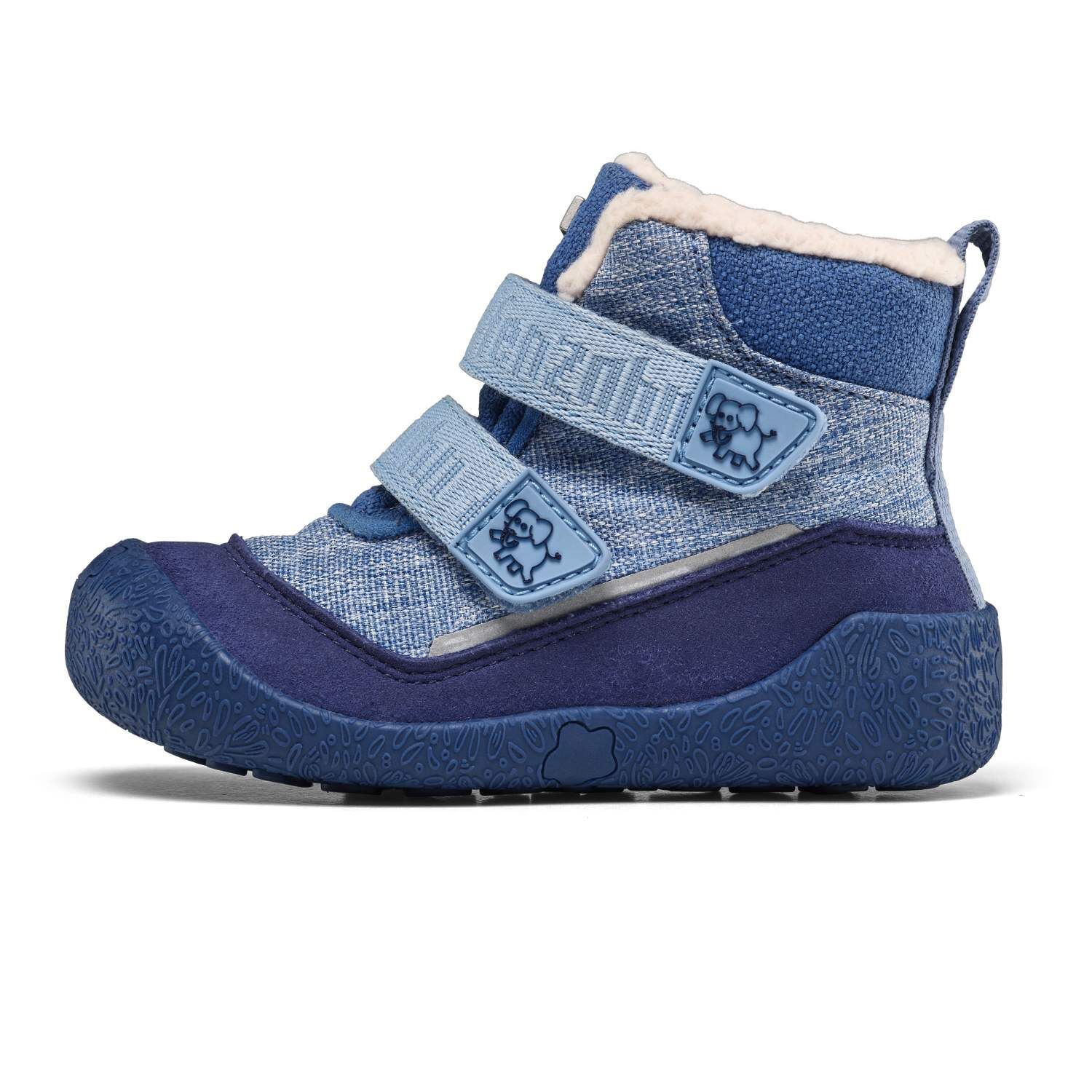 Affenzahn Lauflerner Winterstiefel Vegan Snuggy Elefant Größe 24