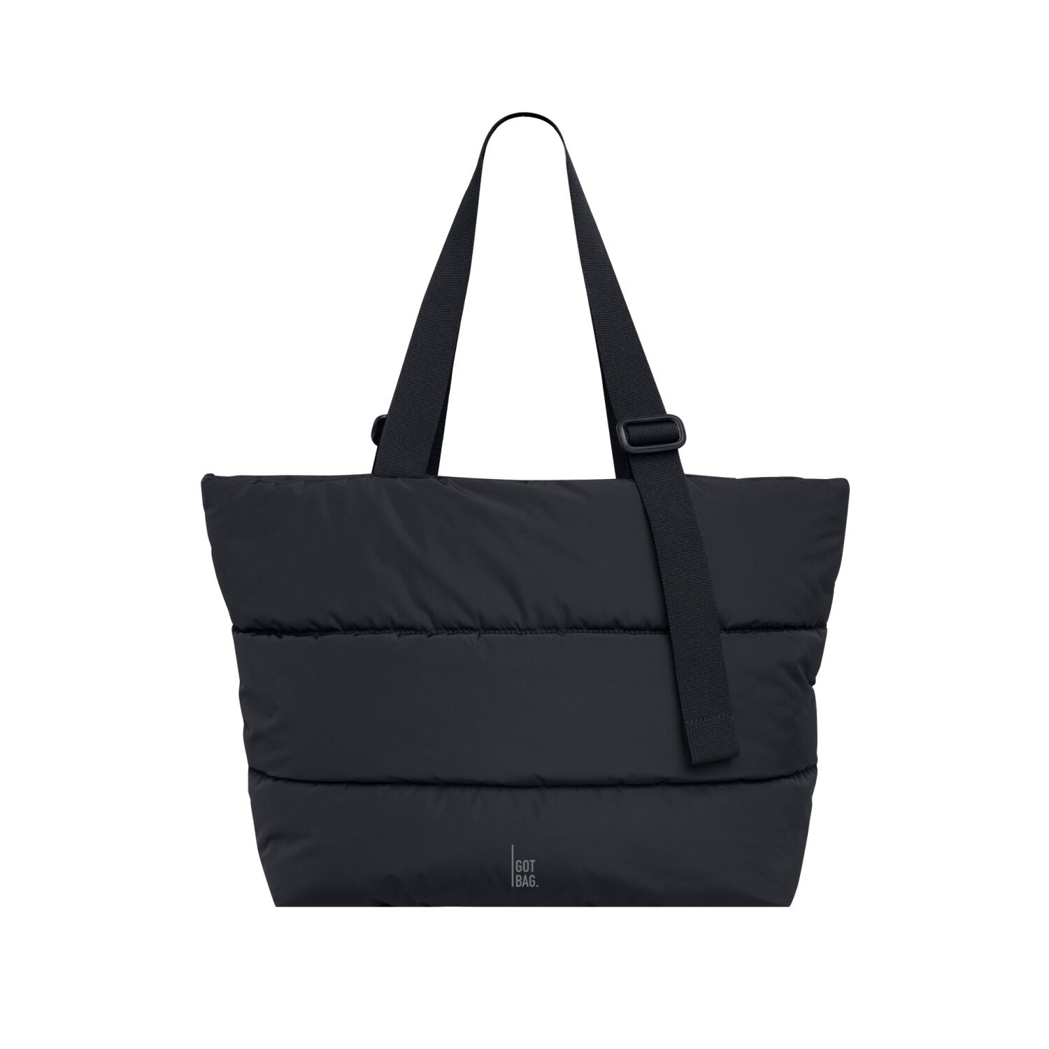 GOT BAG Umhängetasche PUFFER TOTE BAG Black Monochrome