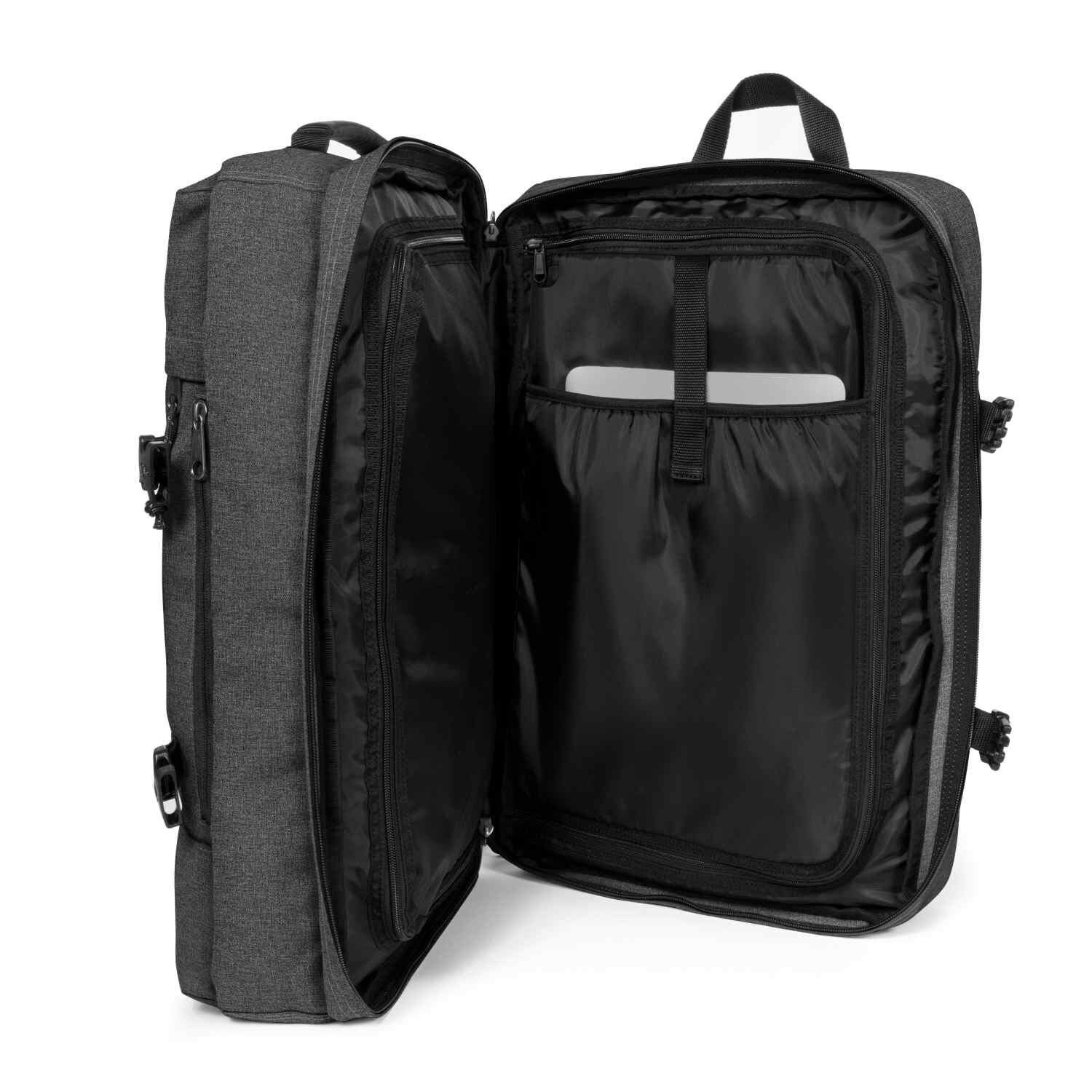 Eastpak Handgepäck Rucksack TRAVELPACK black denim