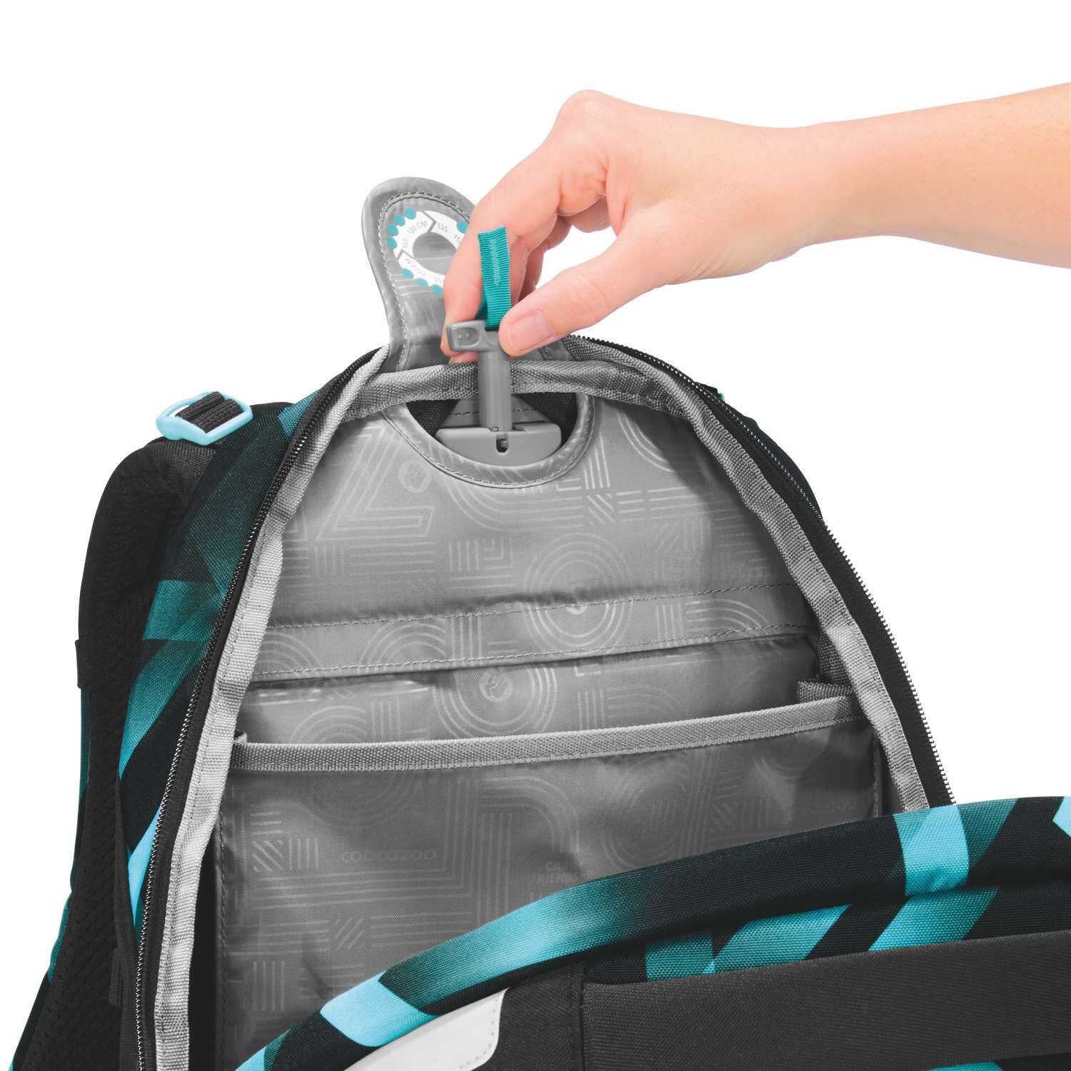 coocazoo Schulrucksack PORTER, Laser Lights