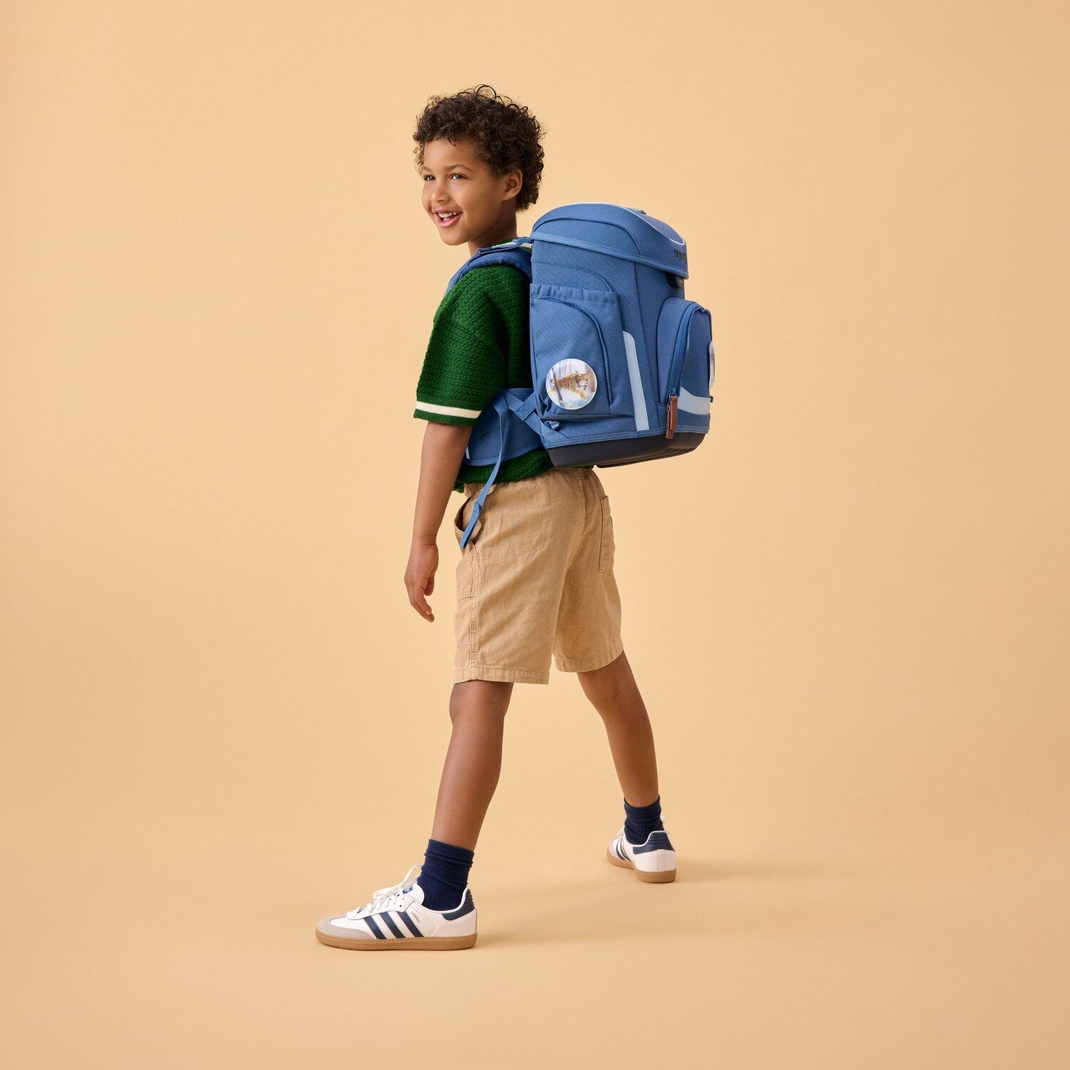 ergobag cubo Schulranzen-Set Schneebärstöber