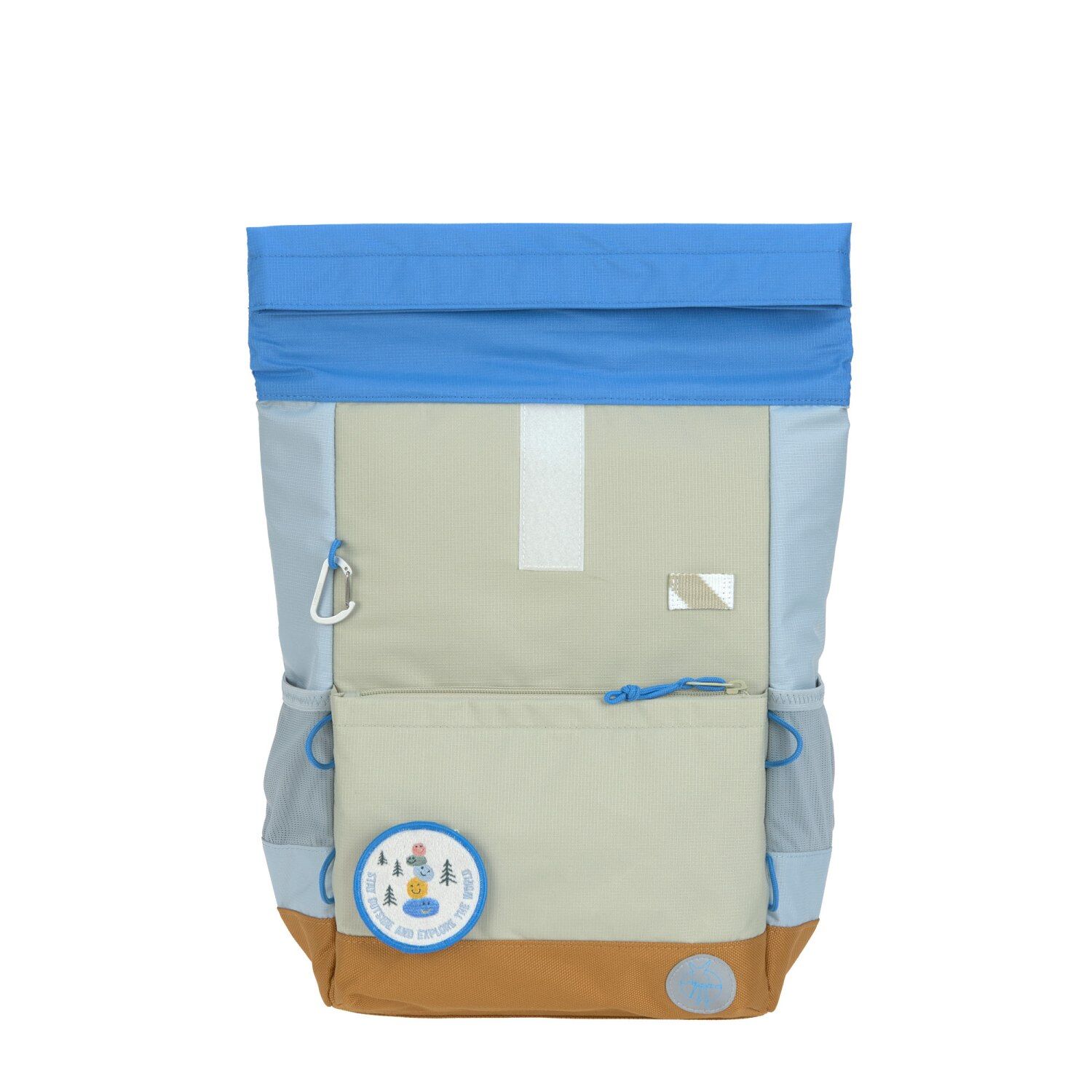 Lässig Kinderrucksack - Medium Rolltop Backpack Sunny Explorer green/blue