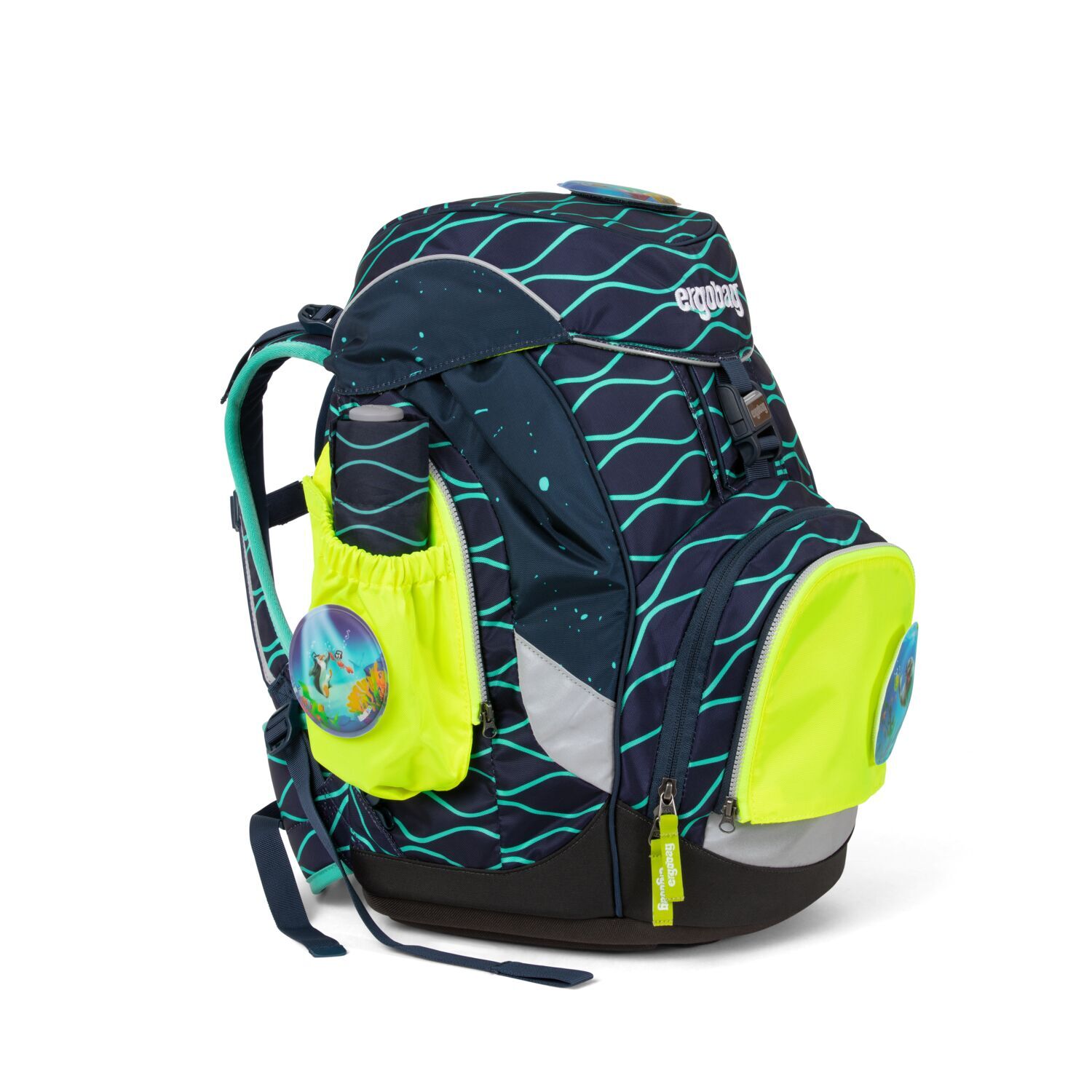 ergobag Fluo Seitentaschen gelb