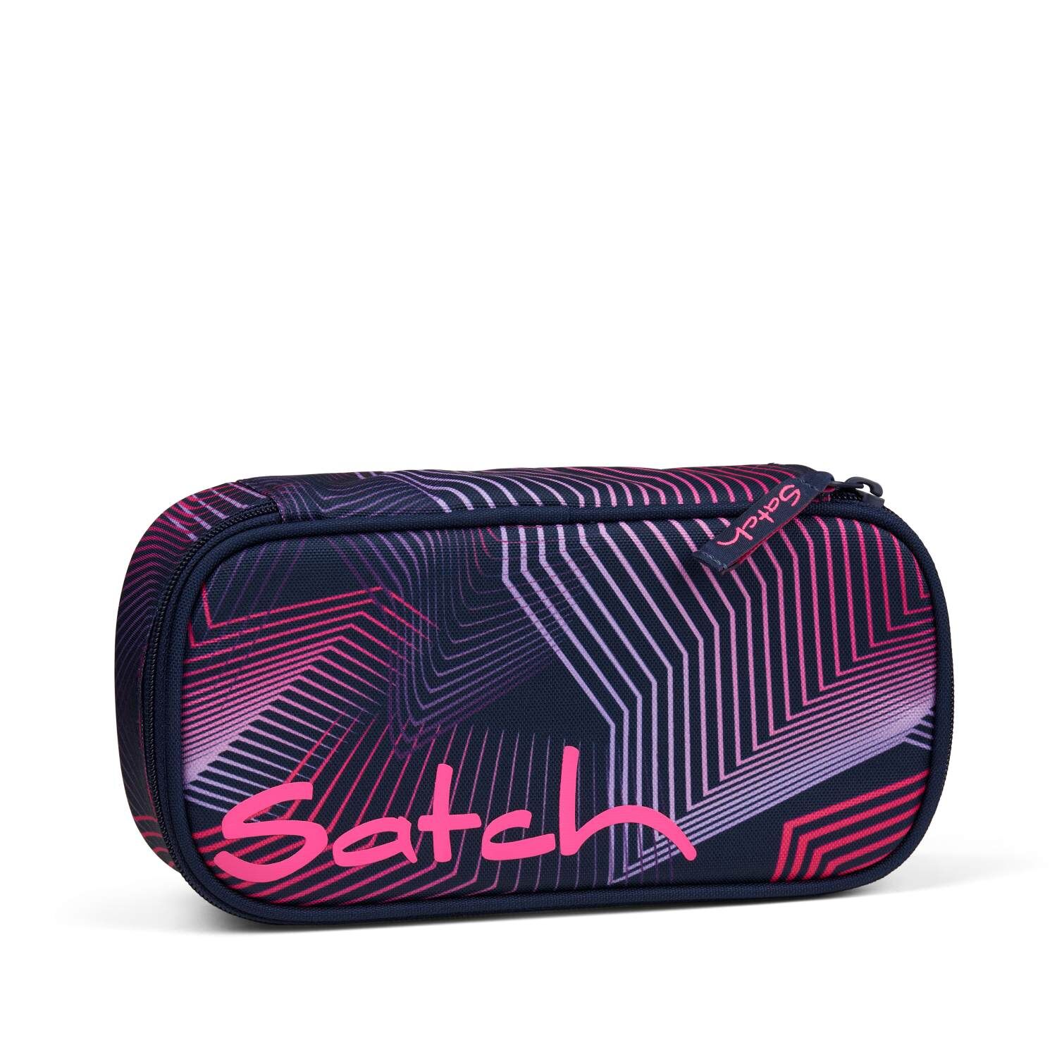 Satch Schlamperbox Seismic Pink dunkelblau