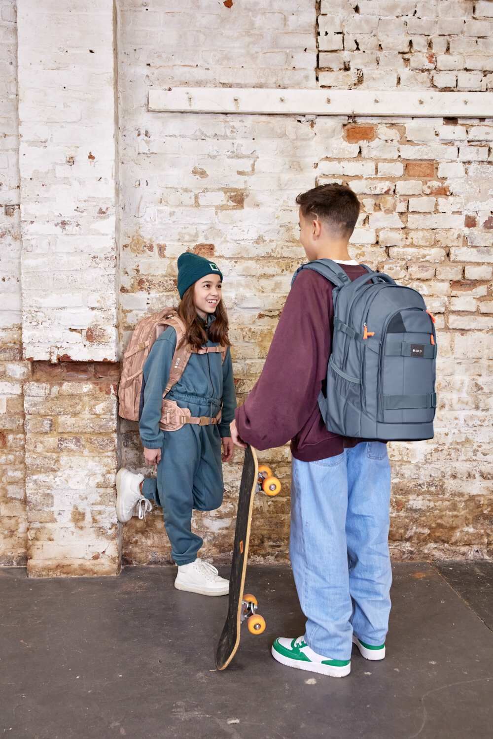Lässig Schulrucksack BOLD Origin blue