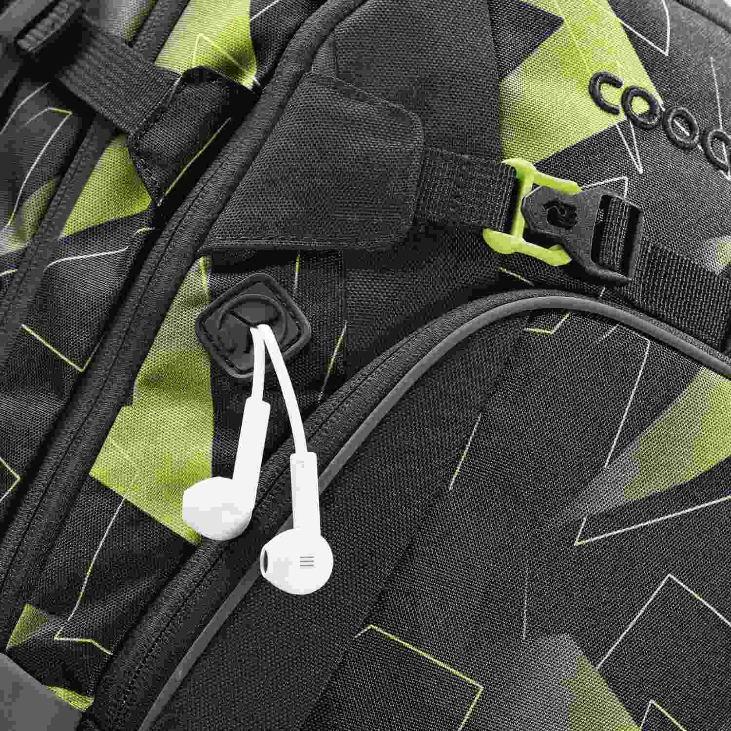 coocazoo Schulrucksack MATE, Lime Flash