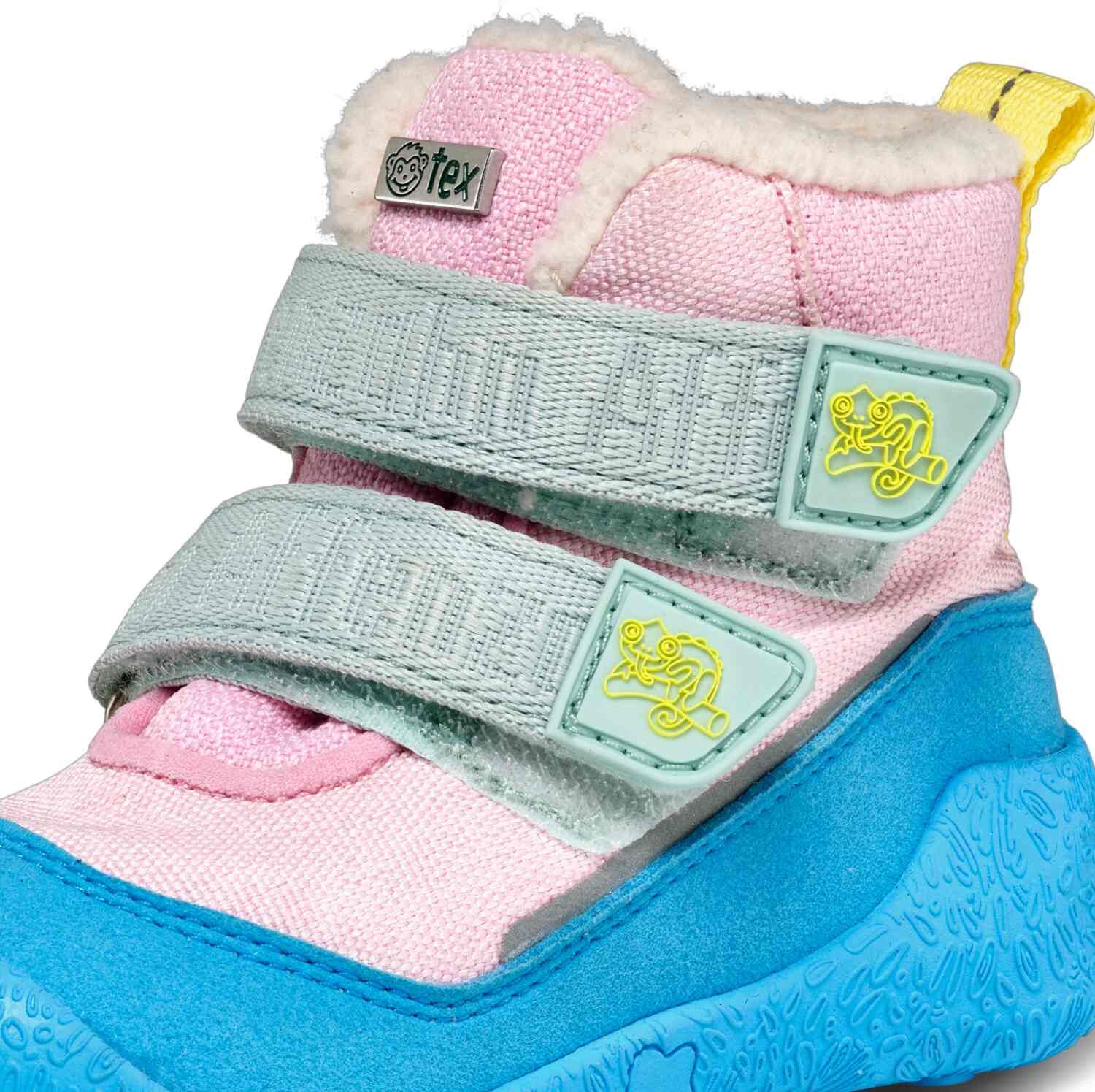 Affenzahn Lauflerner Winterstiefel Vegan Snuggy Chamäleon Größe 24