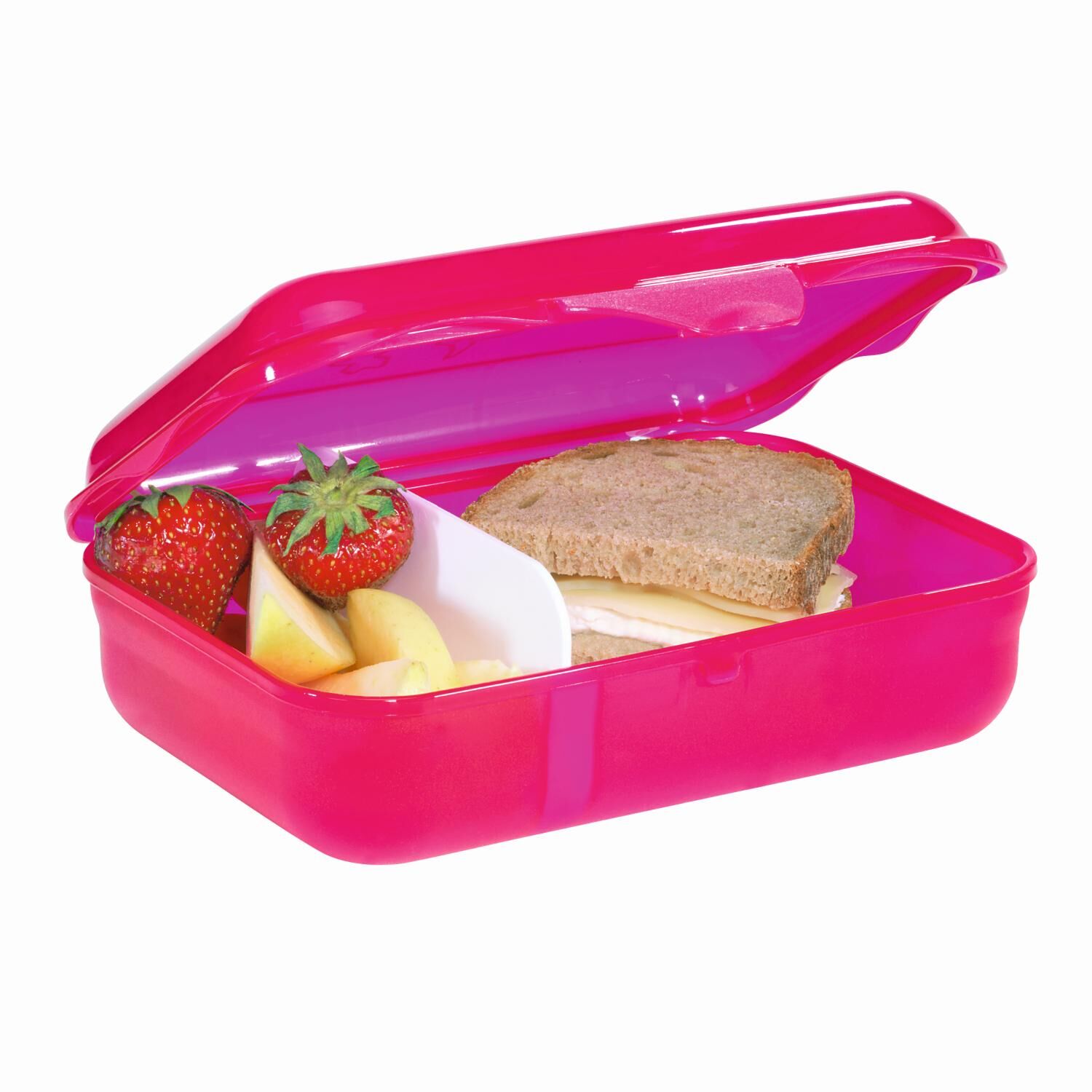 Step by Step Lunchbox "Glitter Heart Hazle", Pink